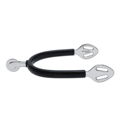 Stubben STEELtec Fine Line Smooth Rowel Spurs-Spurs-Stubben North America-Evolution Equestrian Co.