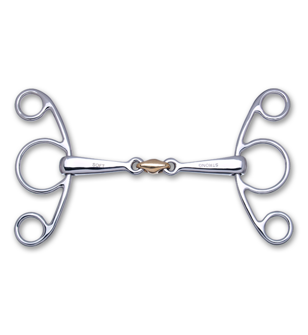 Stubben Steeltec 2 in 1 Butterfly Bit-Bits-Stubben North America-5"-Evolution Equestrian Co.