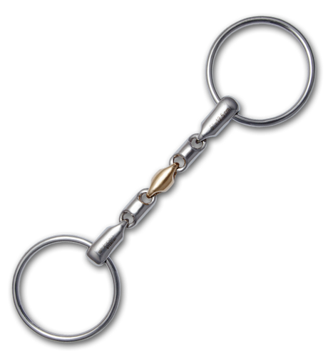Stubben Steeltec Waterford Loose Ring Snaffle-Bit-Stubben North America-5