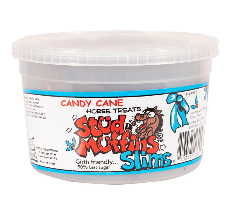 Stud Muffins SLIM Candy Cane Tub