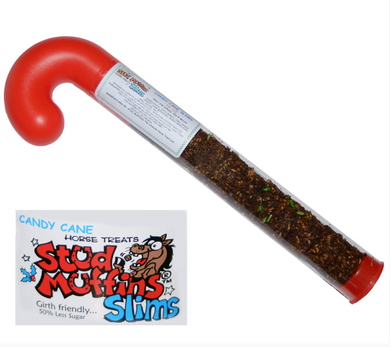 Stud Muffins SLIMS Candy Cane Tub-Horse Treats-Stud Muffins-Evolution Equestrian Co.