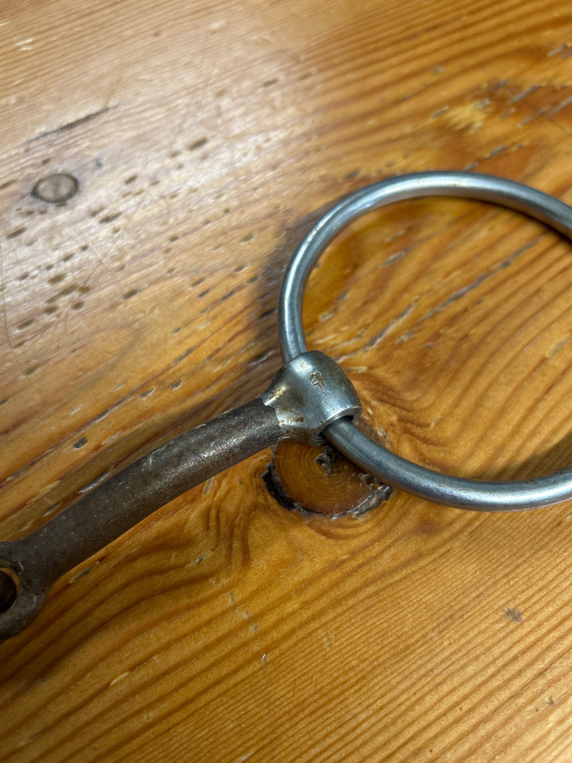Sweet Iron Loose Ring Snaffle 5-1/4"-Bit-Consignment-Evolution Equestrian Co.