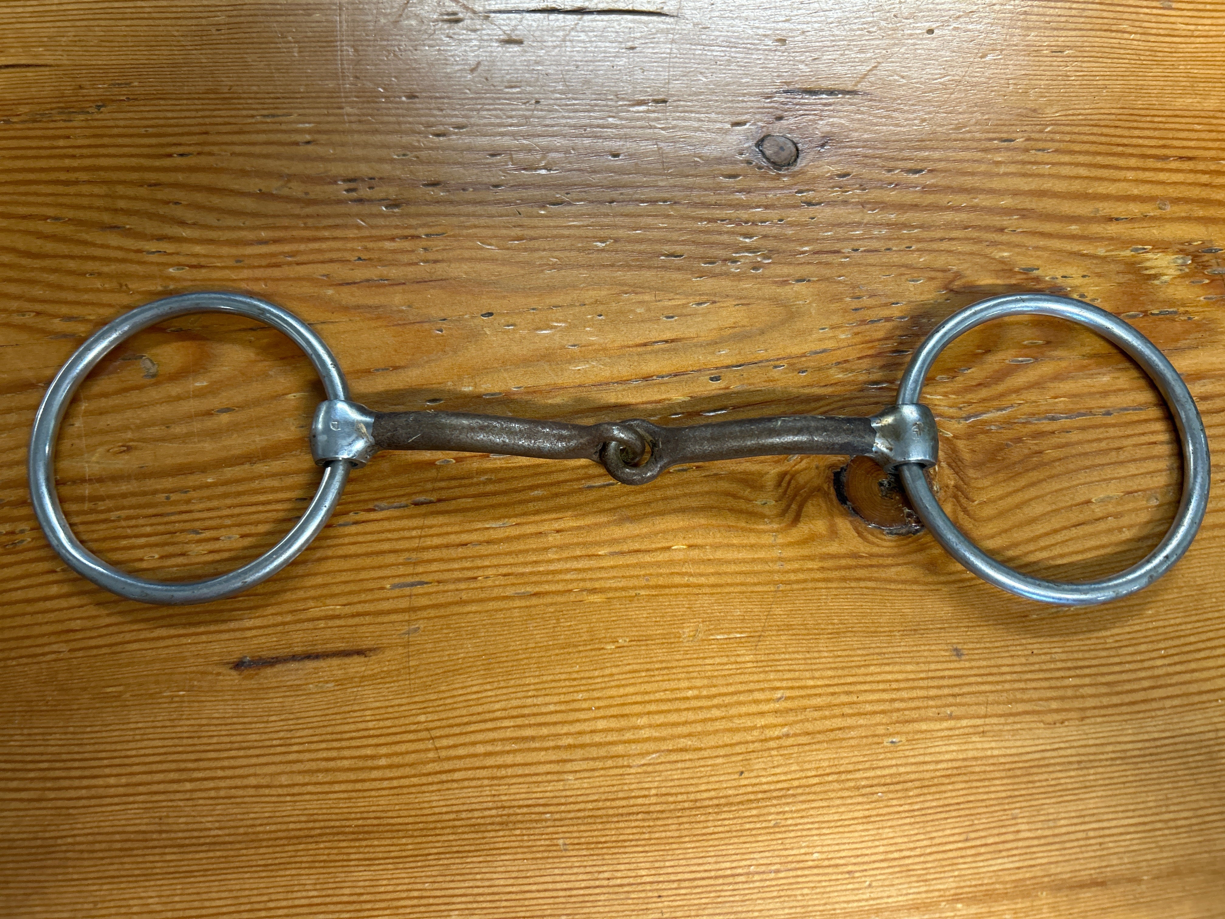 Sweet Iron Loose Ring Snaffle 5-1/4"-Bit-Consignment-Evolution Equestrian Co.