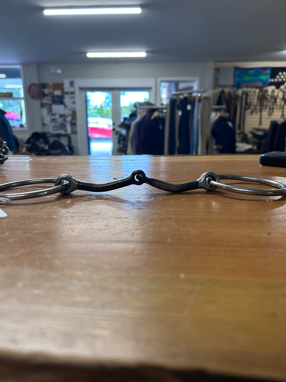 Sweet Iron Loose Ring Snaffle 5.5"-Bit-Consignment-Evolution Equestrian Co.