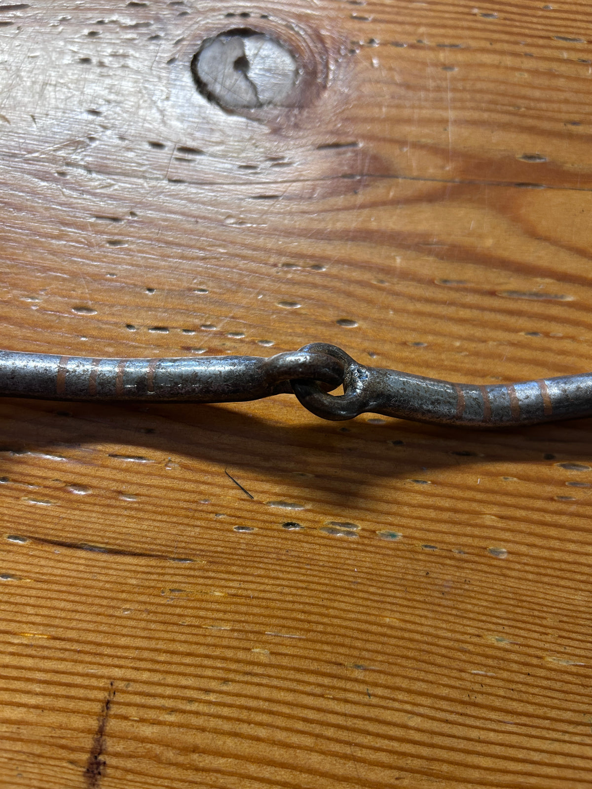 Sweet Iron Loose Ring Snaffle 5.5"-Bit-Consignment-Evolution Equestrian Co.