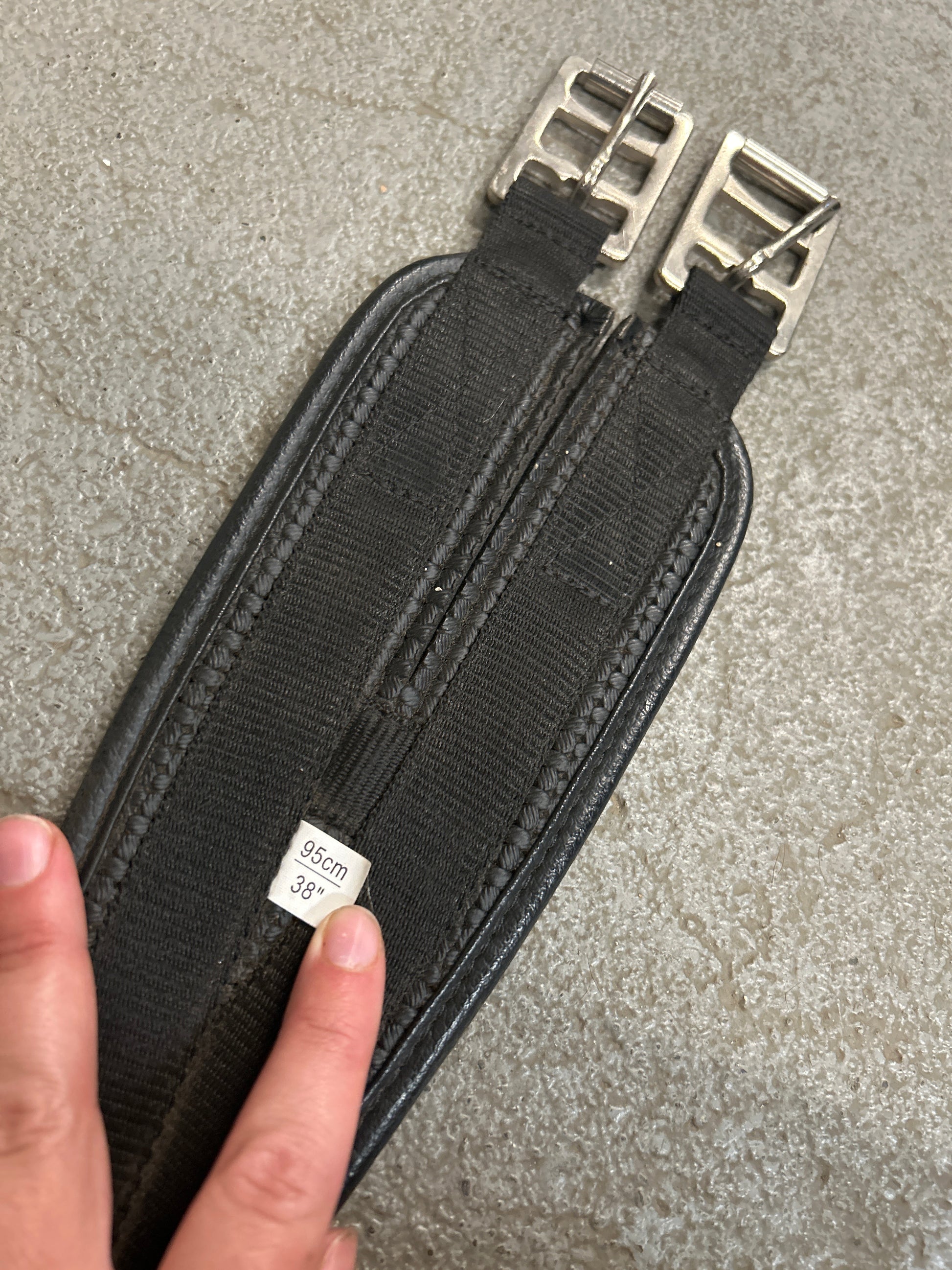 Synthetic English Girth 38"-English Girth-Consignment-Evolution Equestrian Co.