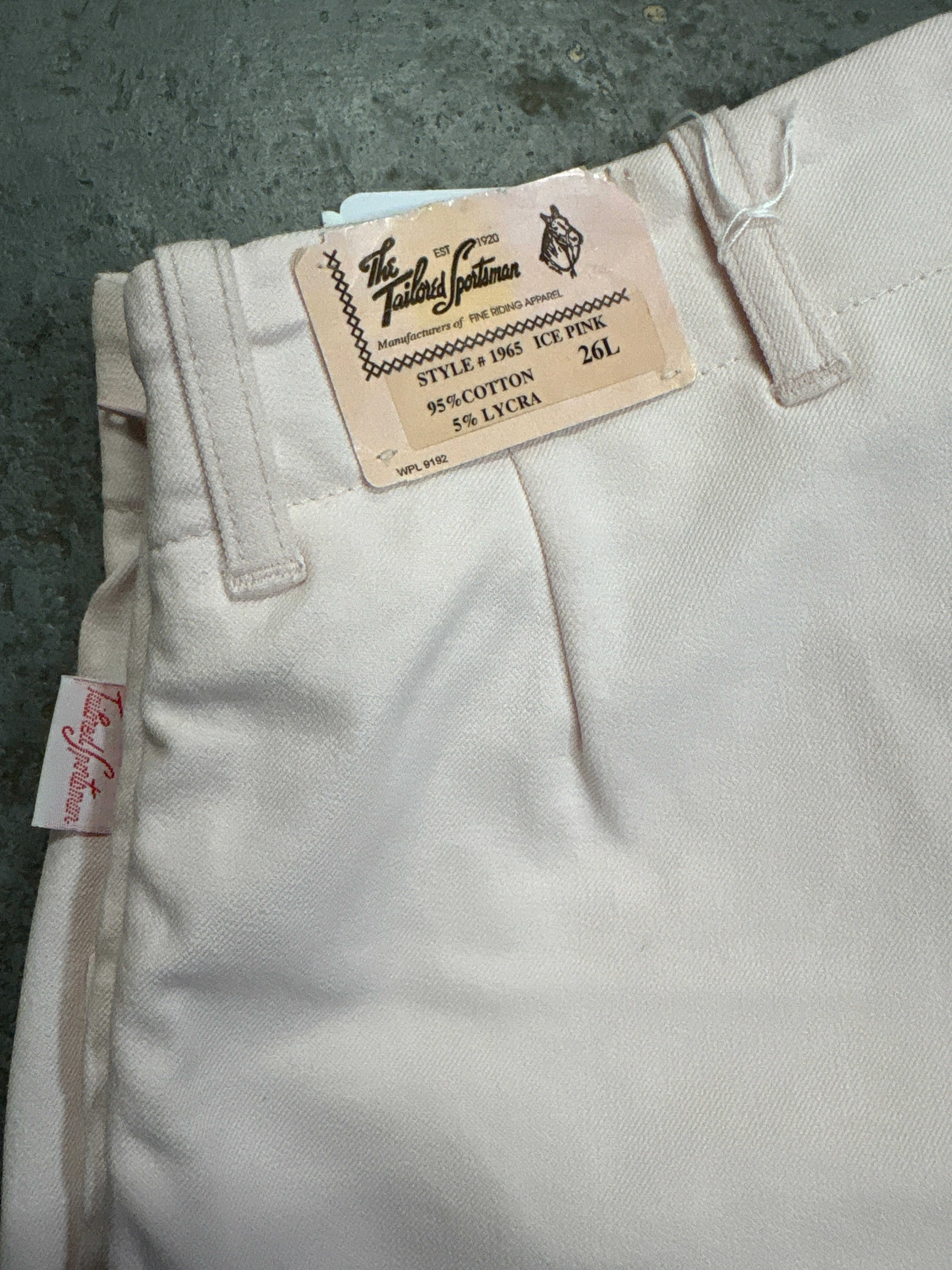 Tailored Sportsman Ice Pink Breeches 26L-Breeches-Consignment-Evolution Equestrian Co.