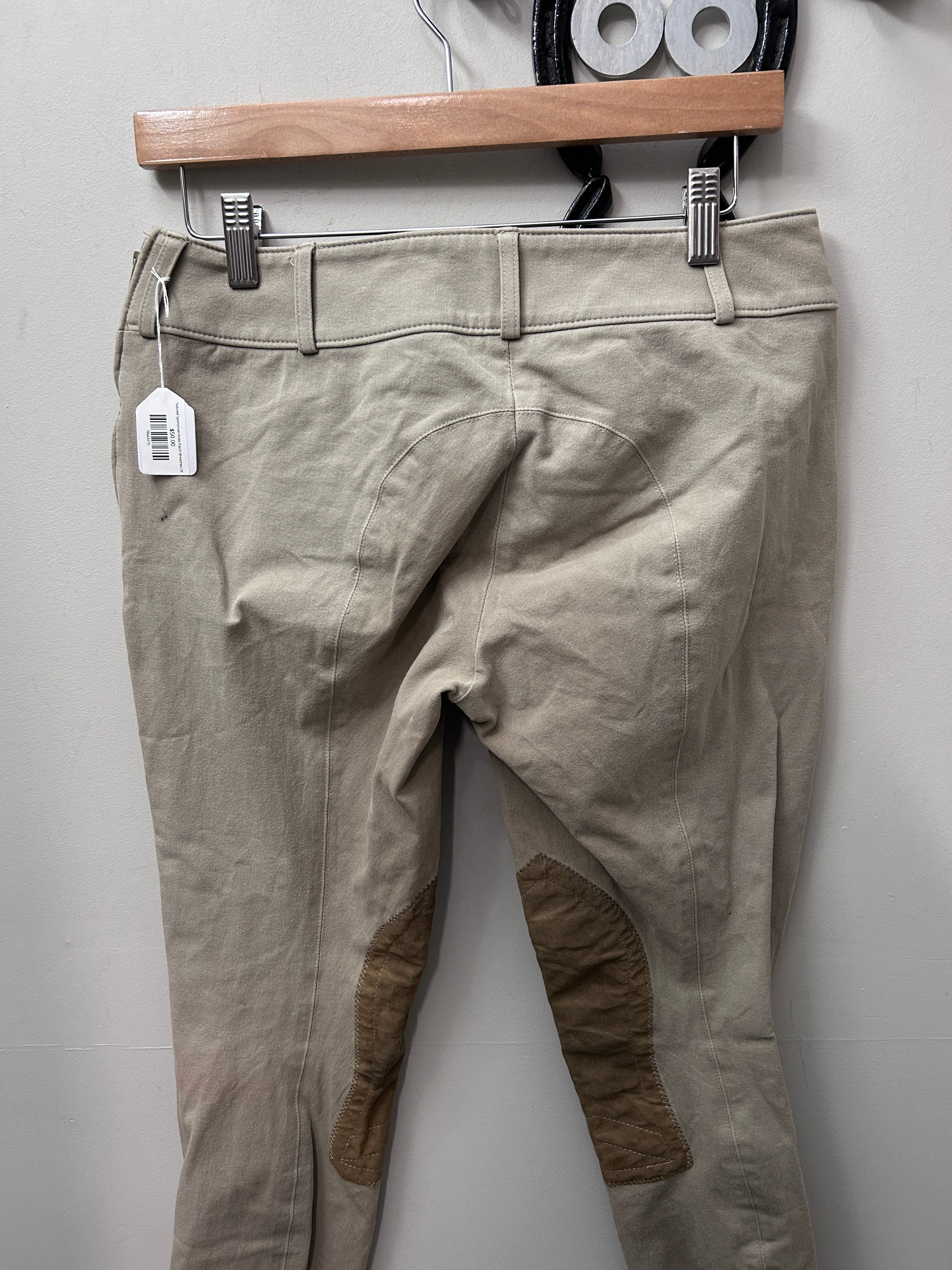 Tailored Sportsman Knee Patch Breeches 28-Breeches-Consignment-Evolution Equestrian Co.