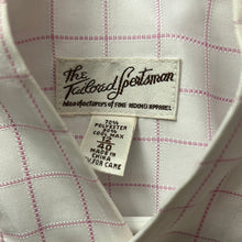 Load image into Gallery viewer, Tailored Sportsman Show Shirt White Pink 12 / 40-Riding Clothes-Consignment-Evolution Equestrian Co.
