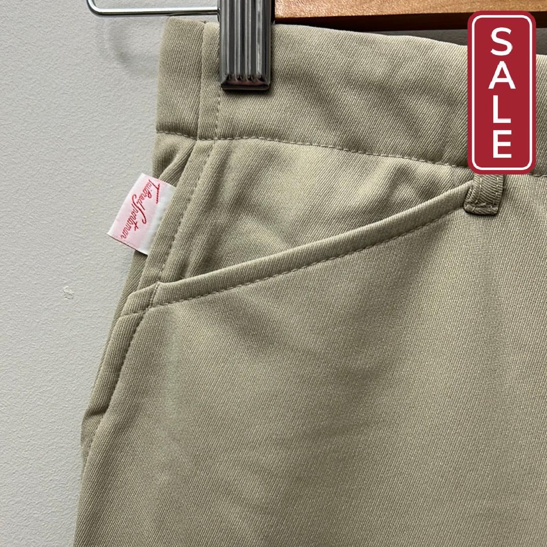 Tailored Sportsman Tan Knee Patch Breeches 24-Riding Clothes-Consignment-Evolution Equestrian Co.