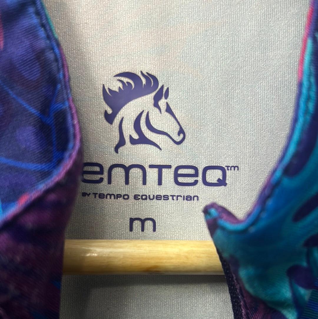 Tem Teq Gili Long Sleeve Shirt Medium-Riding Shirts-Consignment-Evolution Equestrian Co.