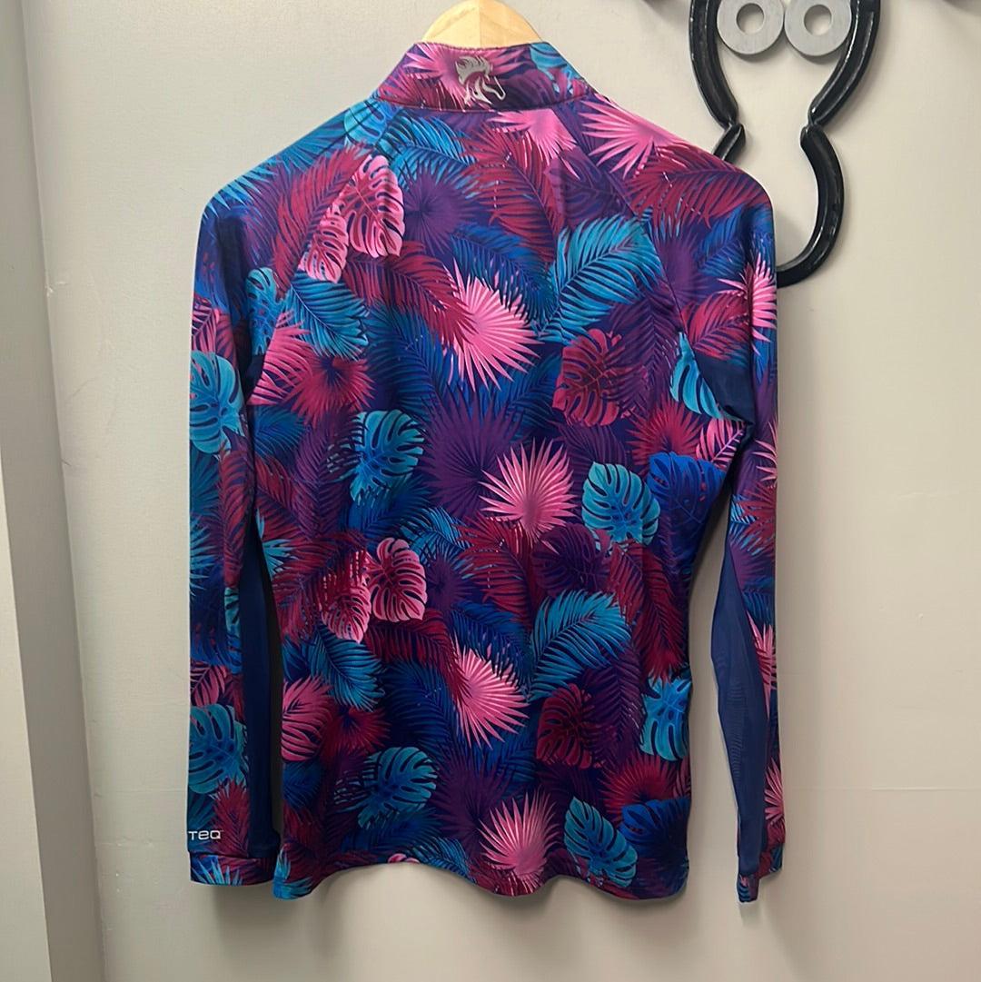Tem Teq Gili Long Sleeve Shirt Medium-Riding Shirts-Consignment-Evolution Equestrian Co.