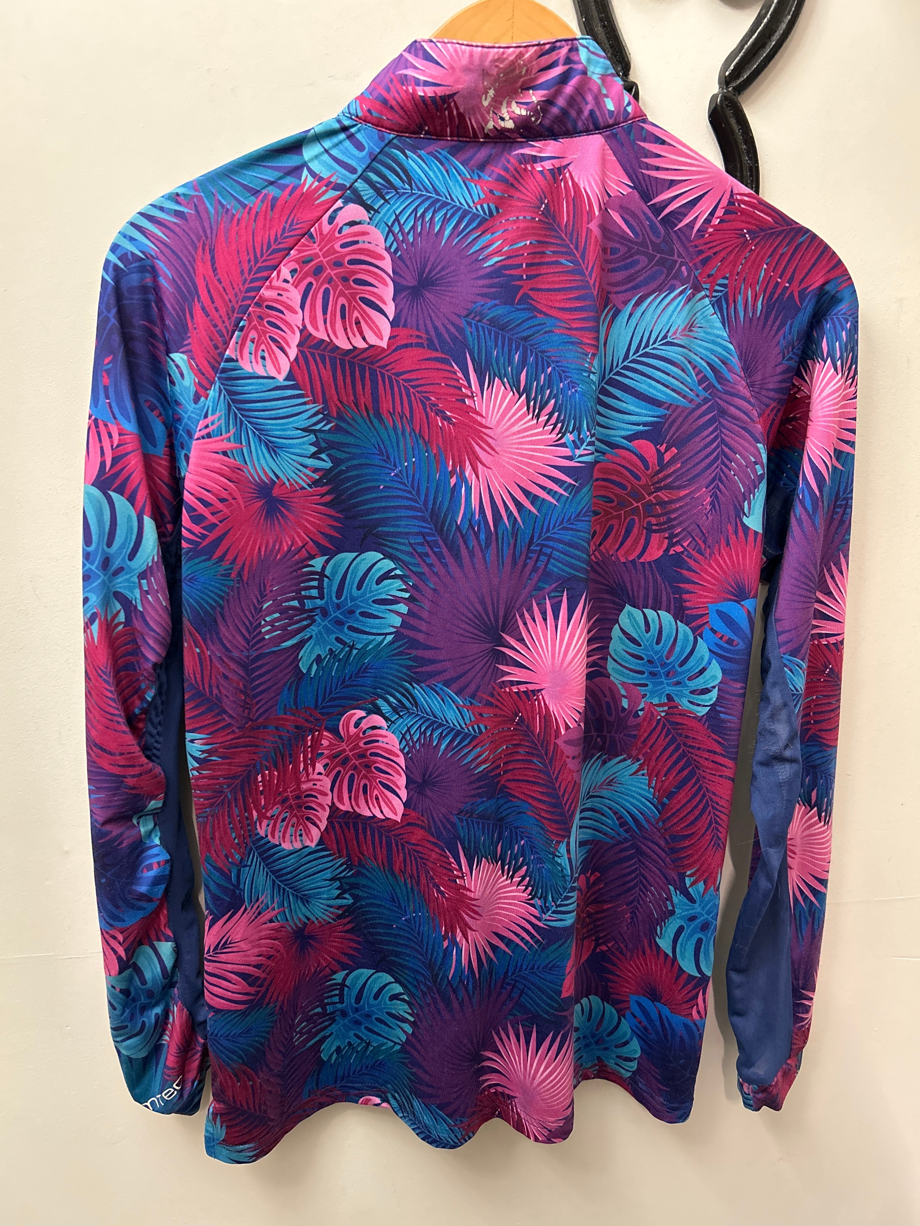 Tem Teq Gili Long Sleeve Sun Shirt Medium-Apparel-Consignment-Evolution Equestrian Co.