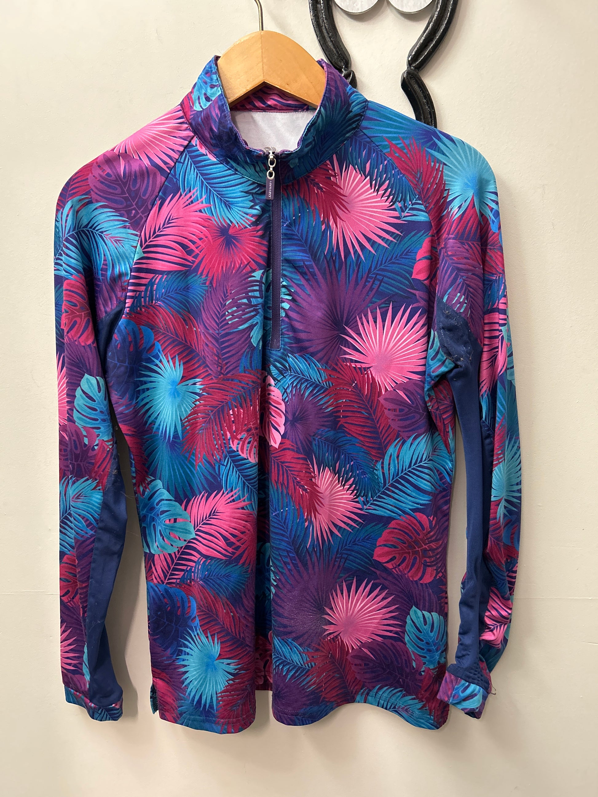 Tem Teq Gili Long Sleeve Sun Shirt Medium-Apparel-Consignment-Evolution Equestrian Co.