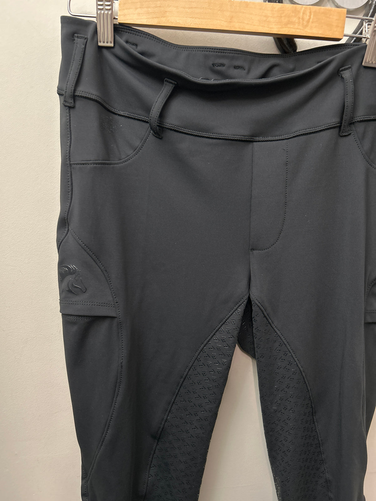 TemTeq Black Riding Tights XLarge