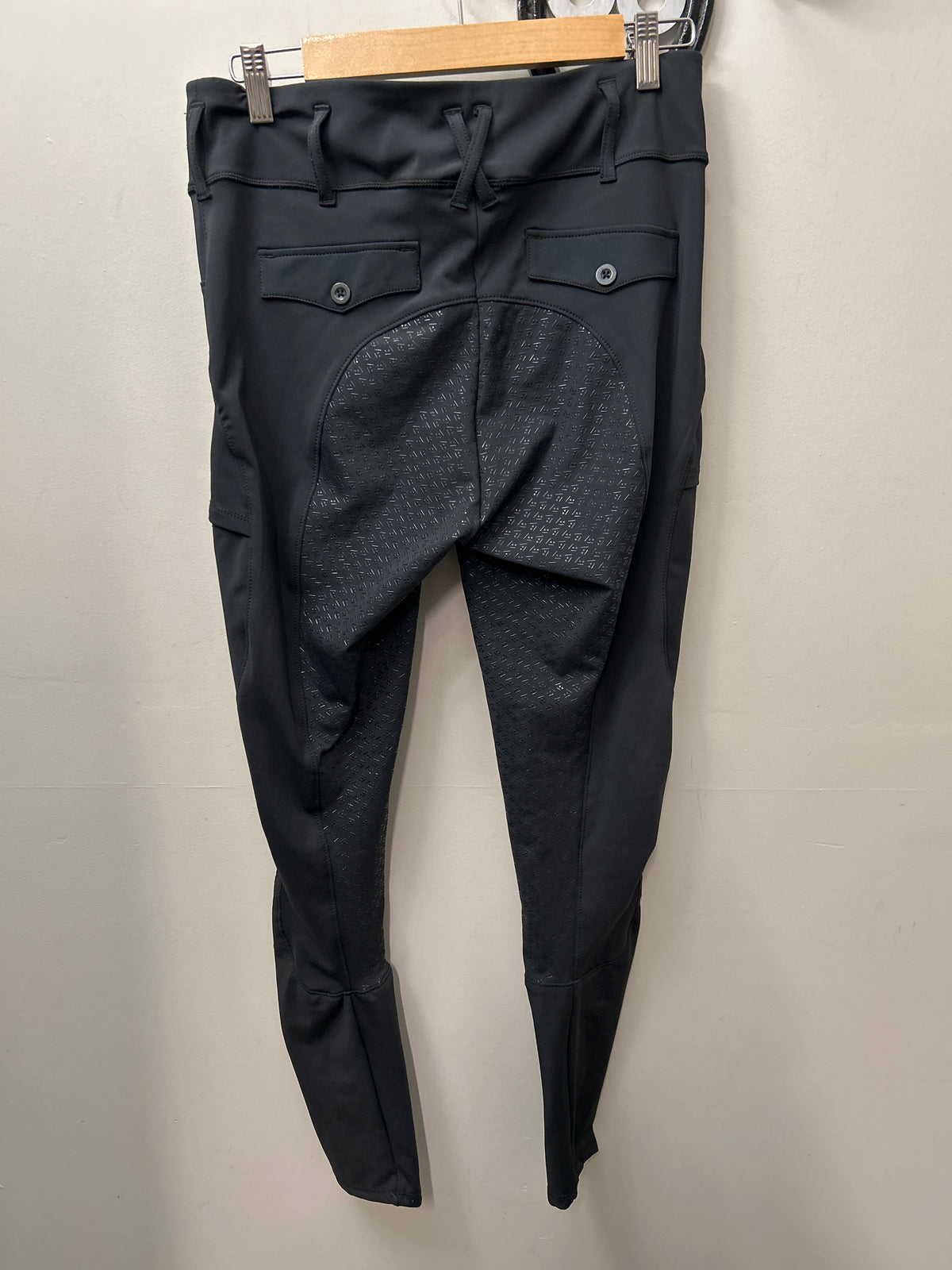 TemTeq Black Riding Tights XLarge