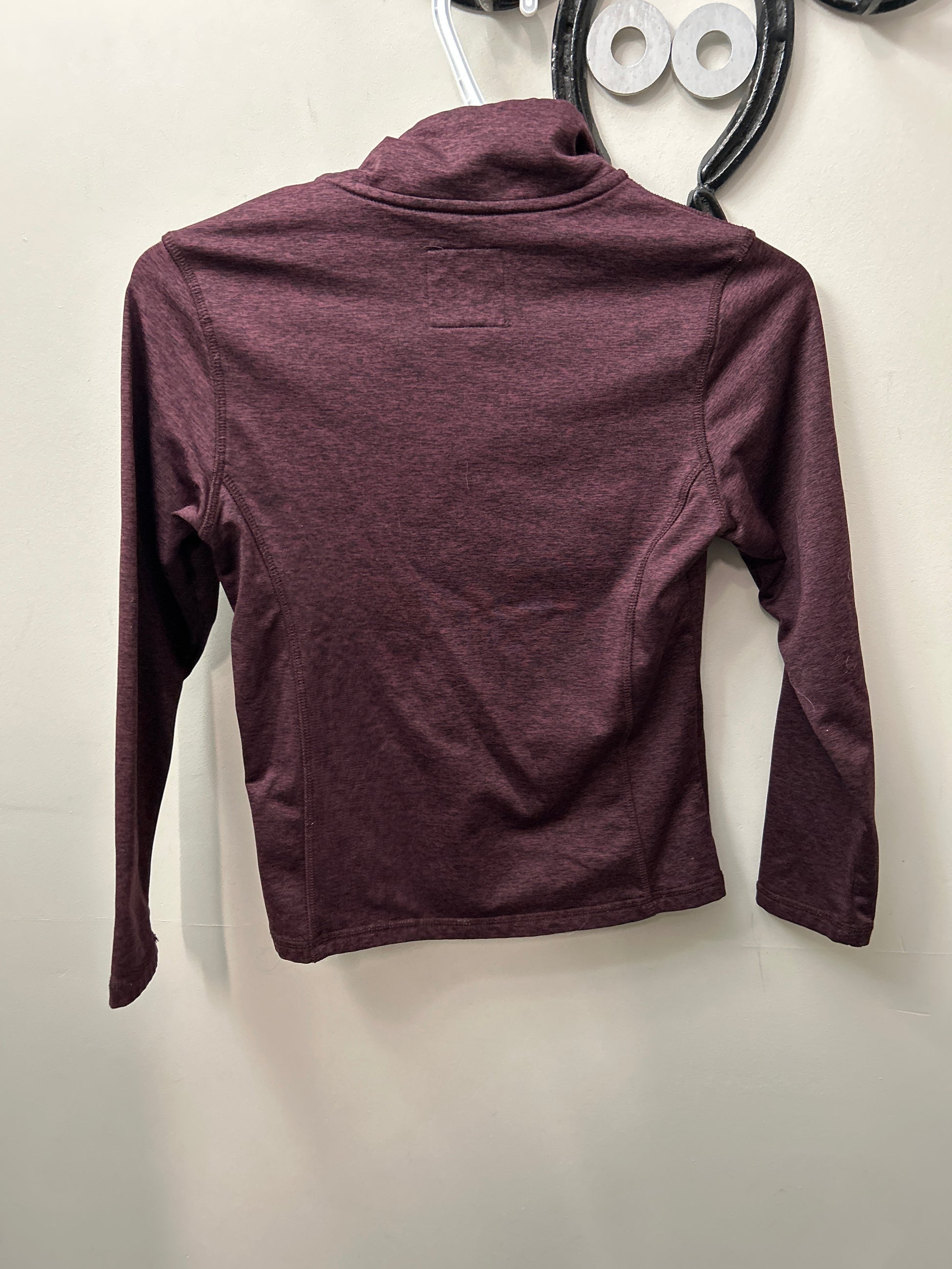 Tempo Kid's Burgundy Shirt Medium-Jeans-Consignment-Evolution Equestrian Co.