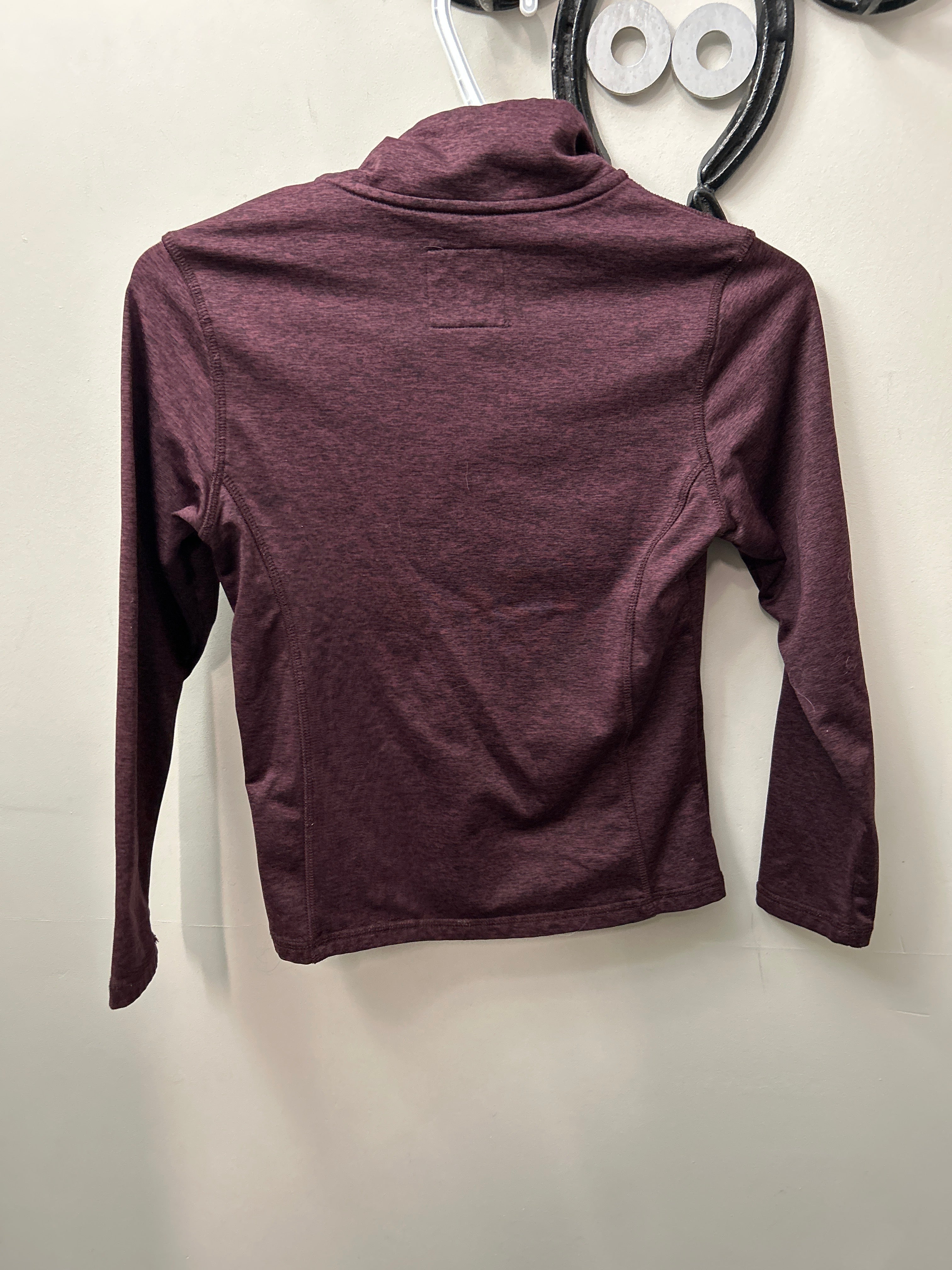 Tempo Kid's Burgundy Shirt Medium-Jeans-Consignment-Evolution Equestrian Co.