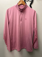 Tempo Long Sleeve Pink Shirt Large-Riding Shirts-Consignment-Evolution Equestrian Co.