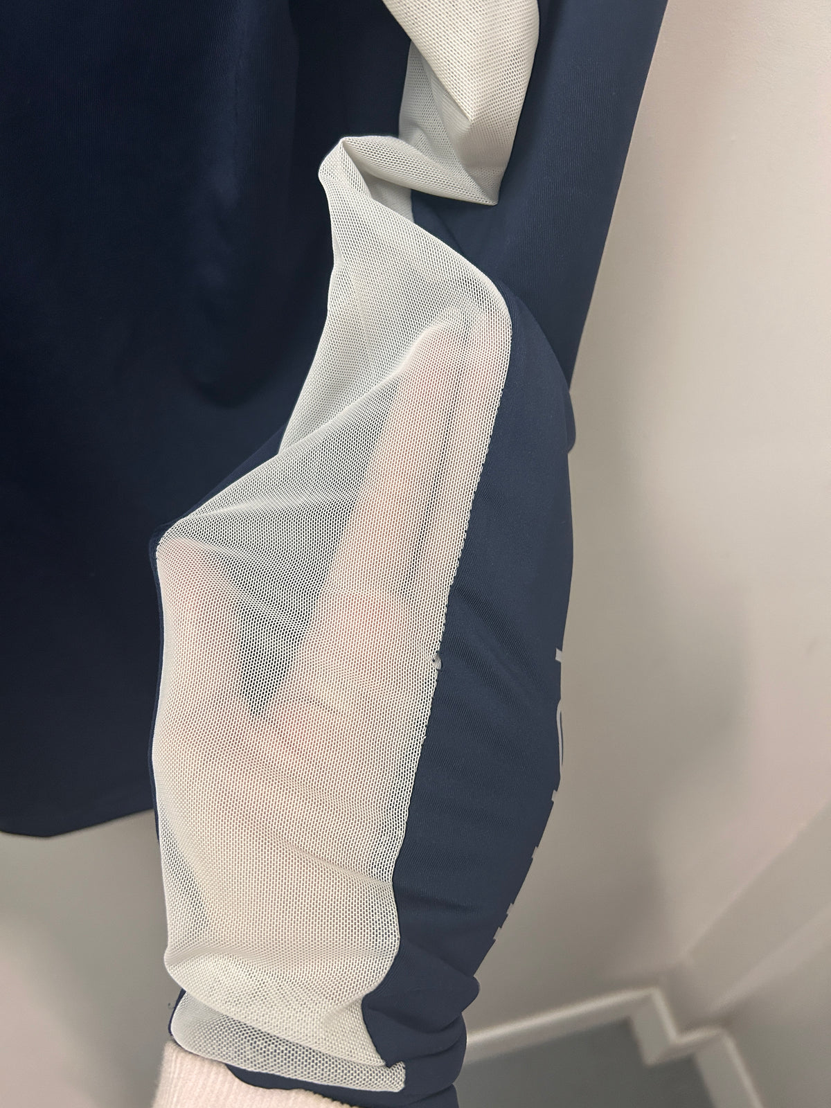 Tempo Navy Sunshirt Small-Breeches-Consignment-Evolution Equestrian Co.