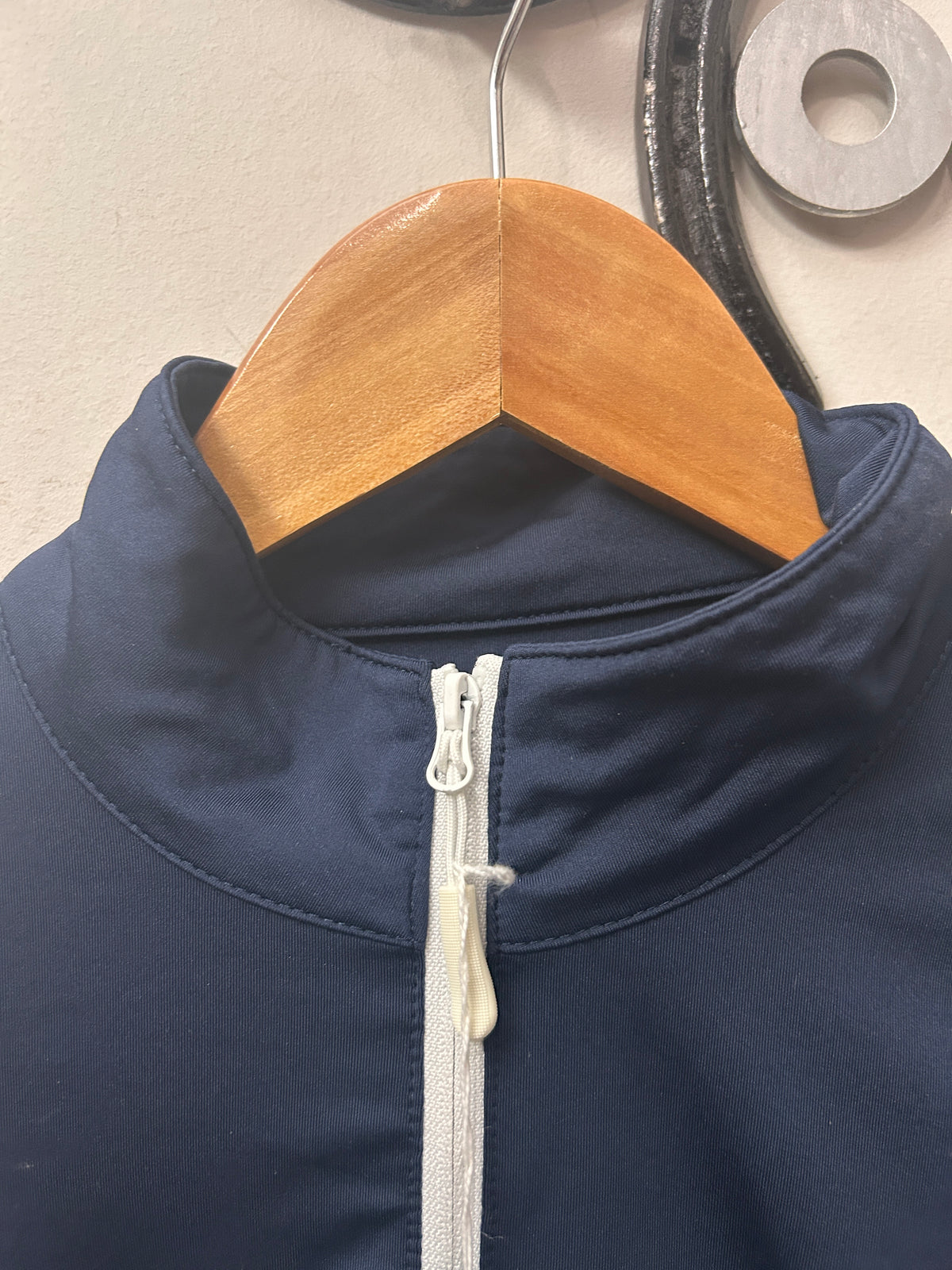 Tempo Navy Sunshirt Small-Breeches-Consignment-Evolution Equestrian Co.