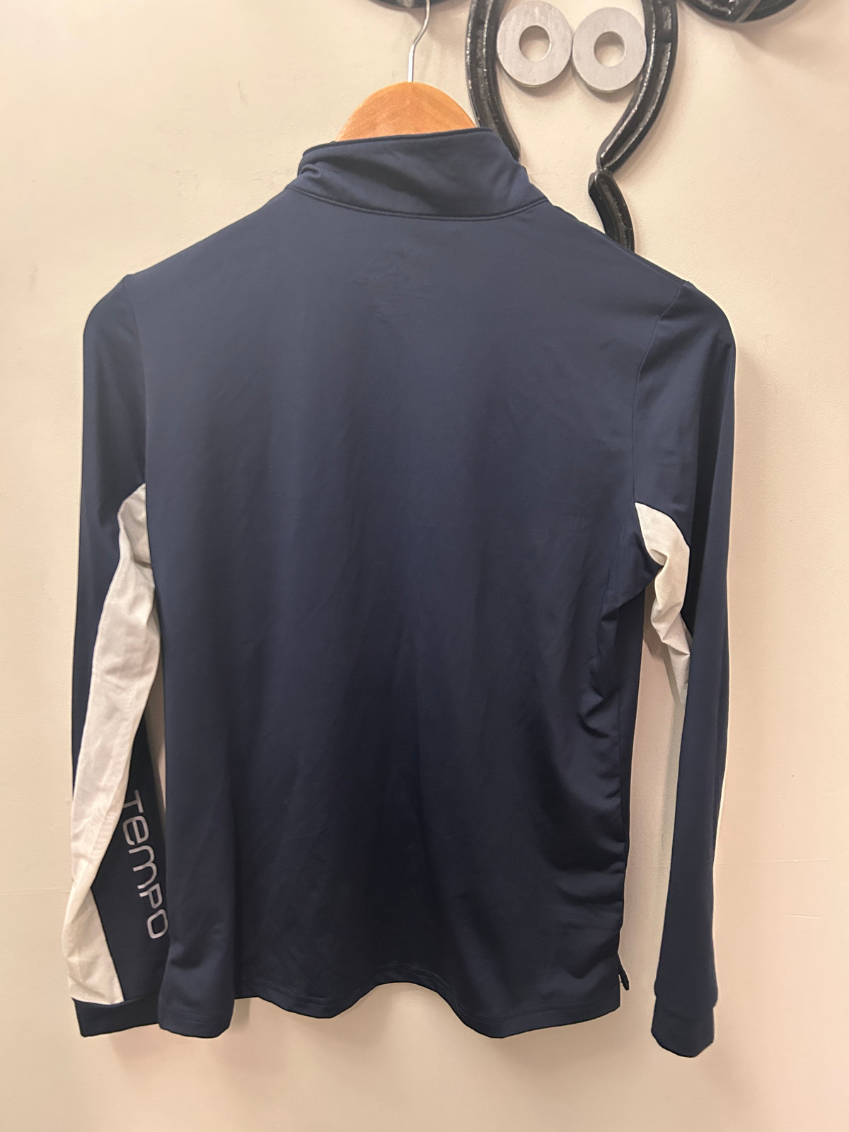 Tempo Navy Sunshirt Small-Breeches-Consignment-Evolution Equestrian Co.