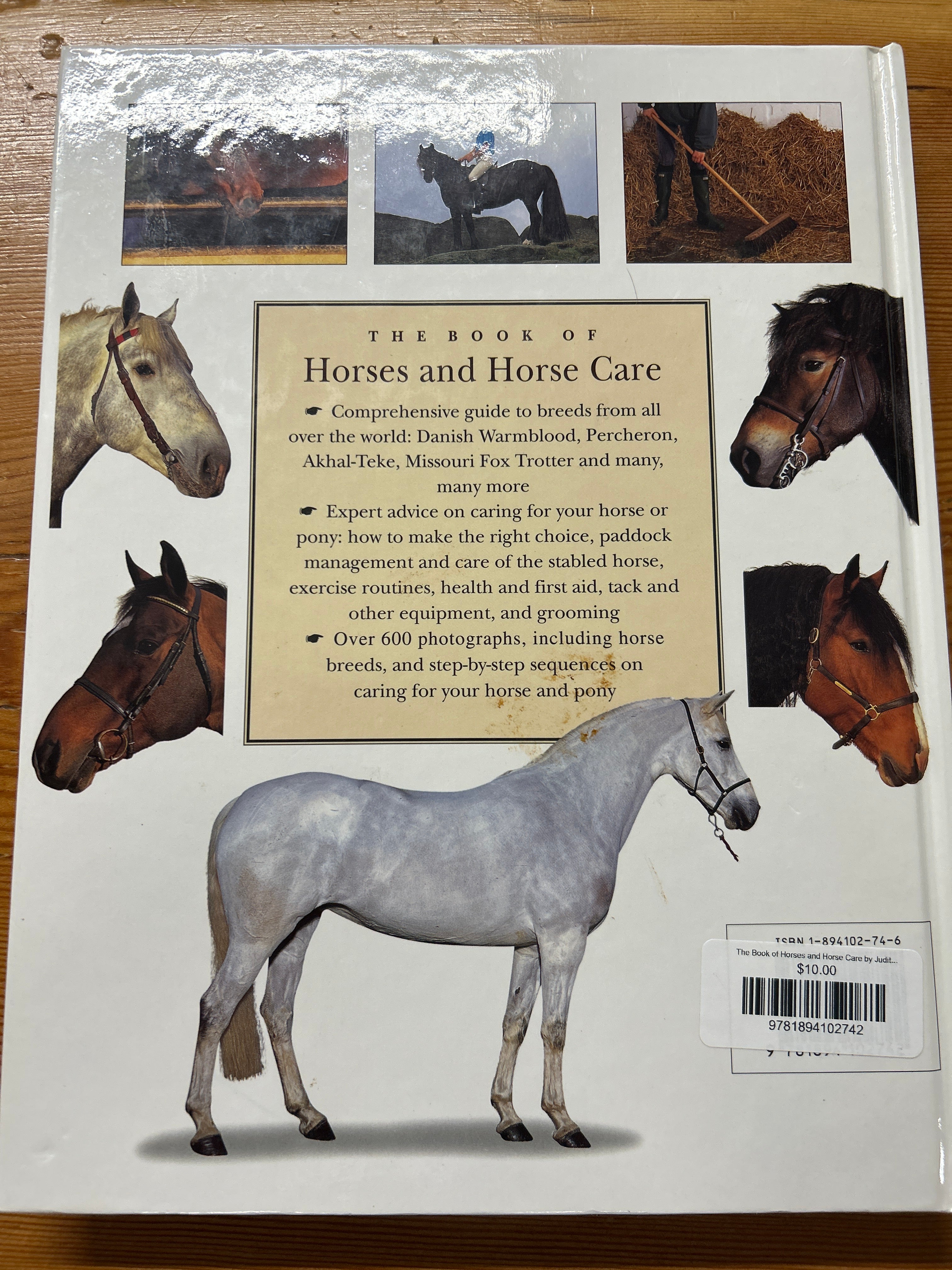 The Book of Horses and Horse Care by Judith Draper-Book-Consignment-Evolution Equestrian Co.