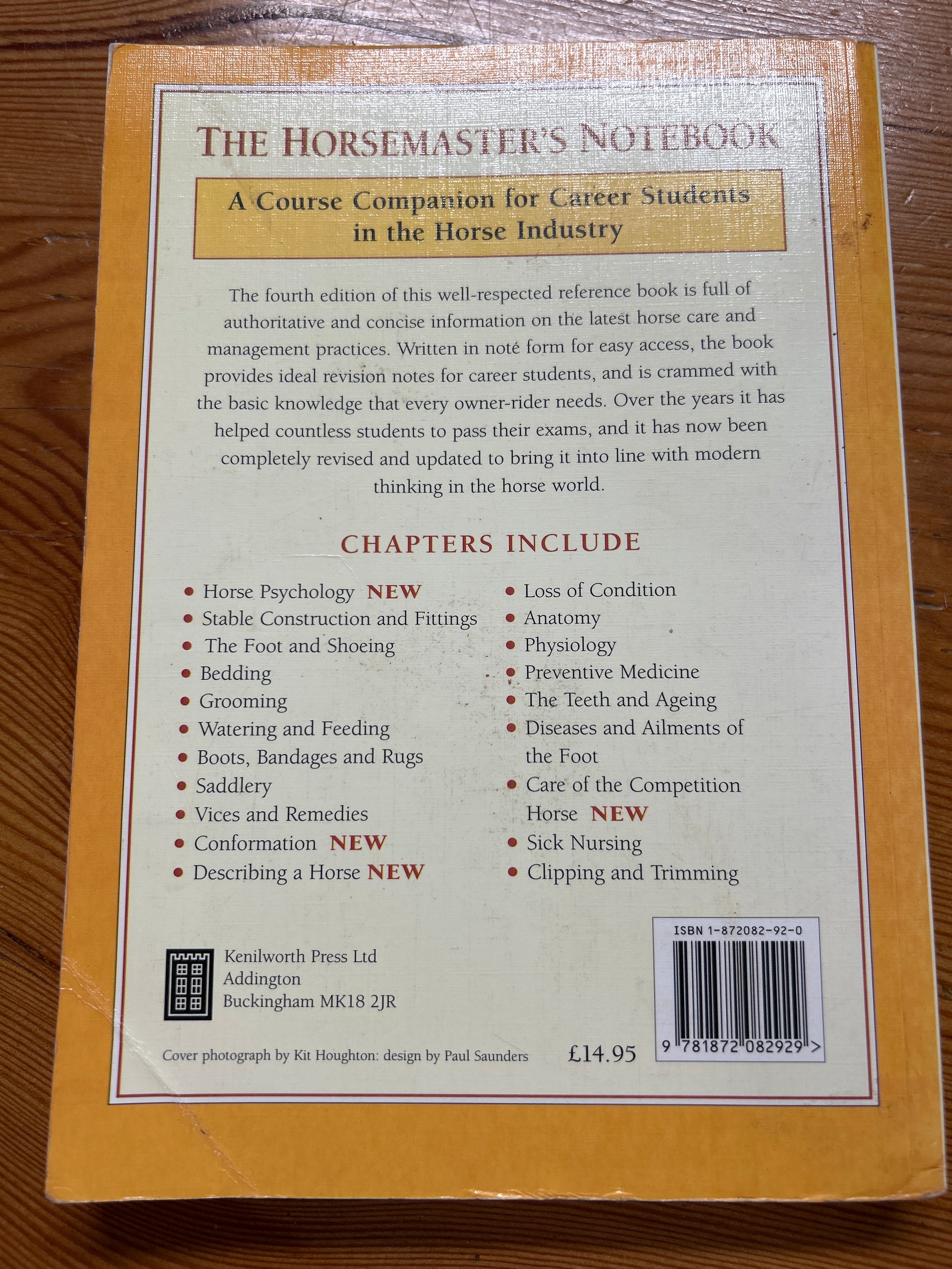 The Horsemaster's Notebook 4th Edition by Mary Rose-Books-Consignment-Evolution Equestrian Co.