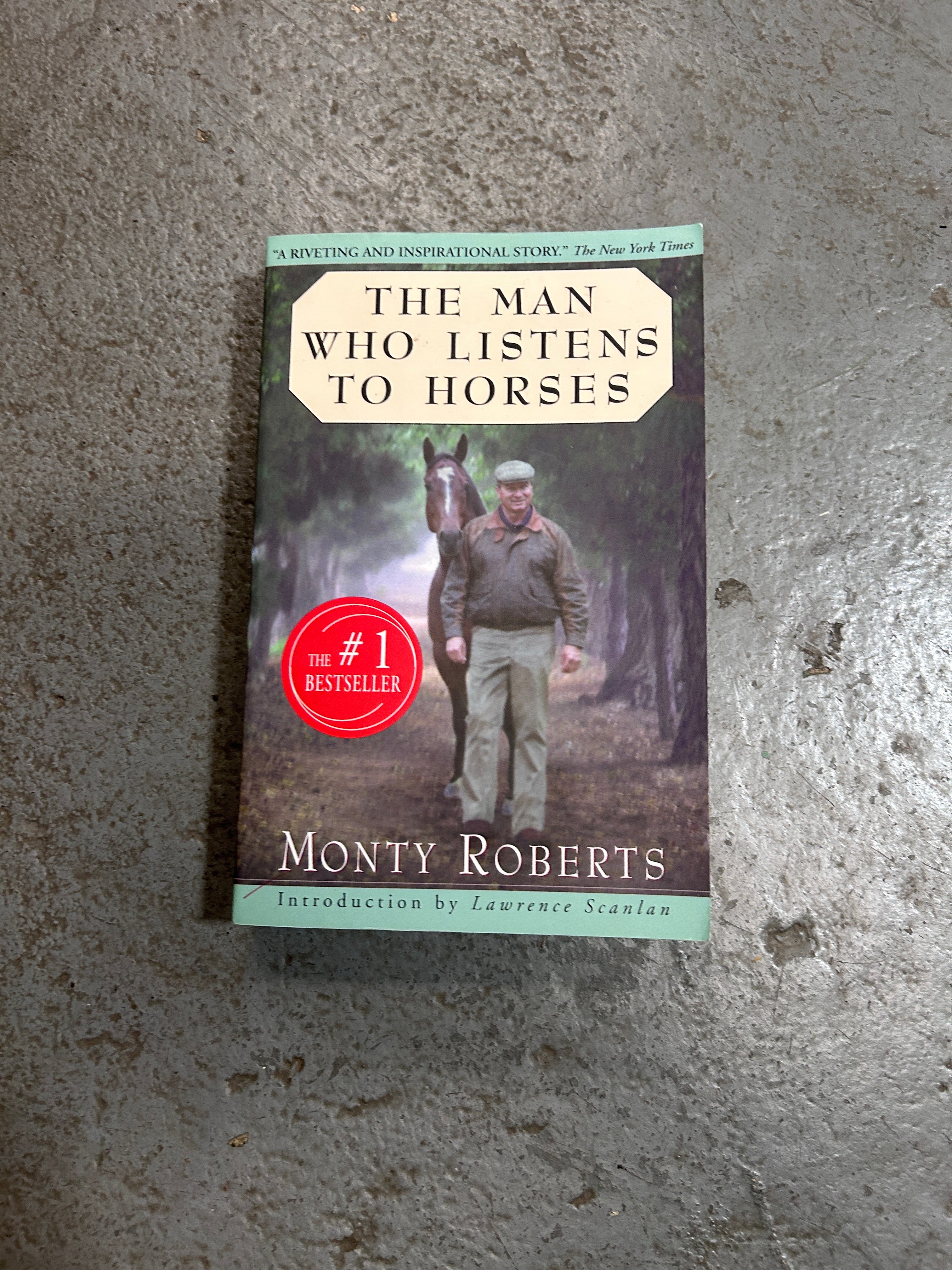 The Man Who Listens to Horses by Monty Roberts-Book-Consignment-Evolution Equestrian Co.