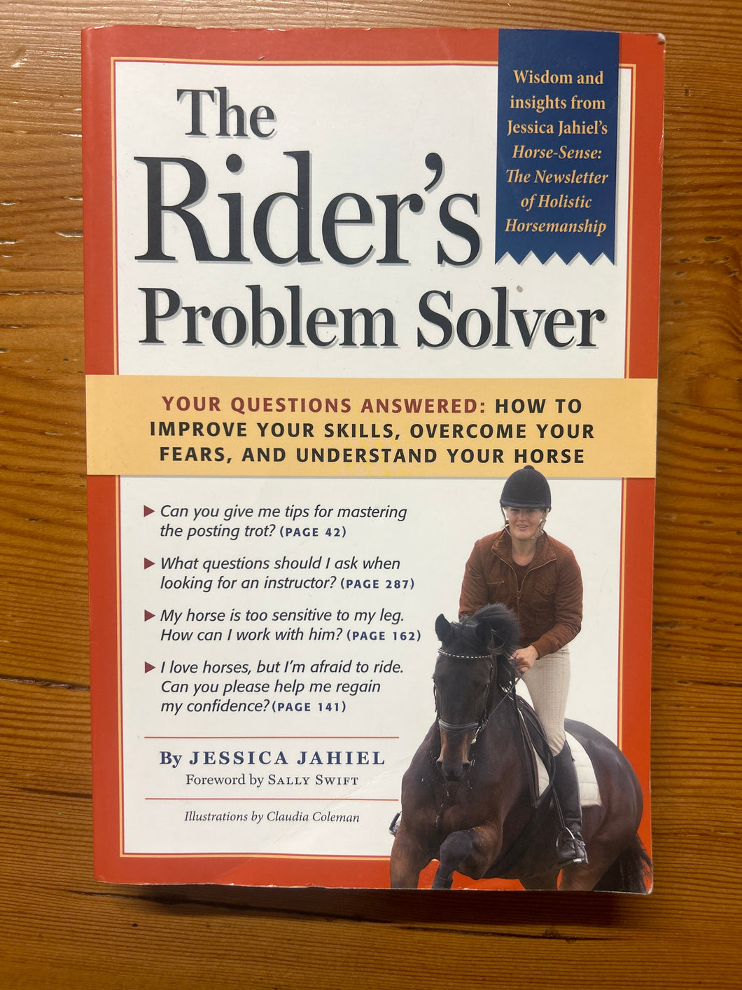 The Rider's Problem Solver by Jessica Jahiel-Book-Consignment-Evolution Equestrian Co.