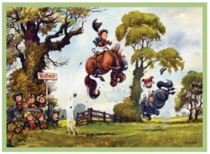 Greeting Cards - Thelwell Rodeo