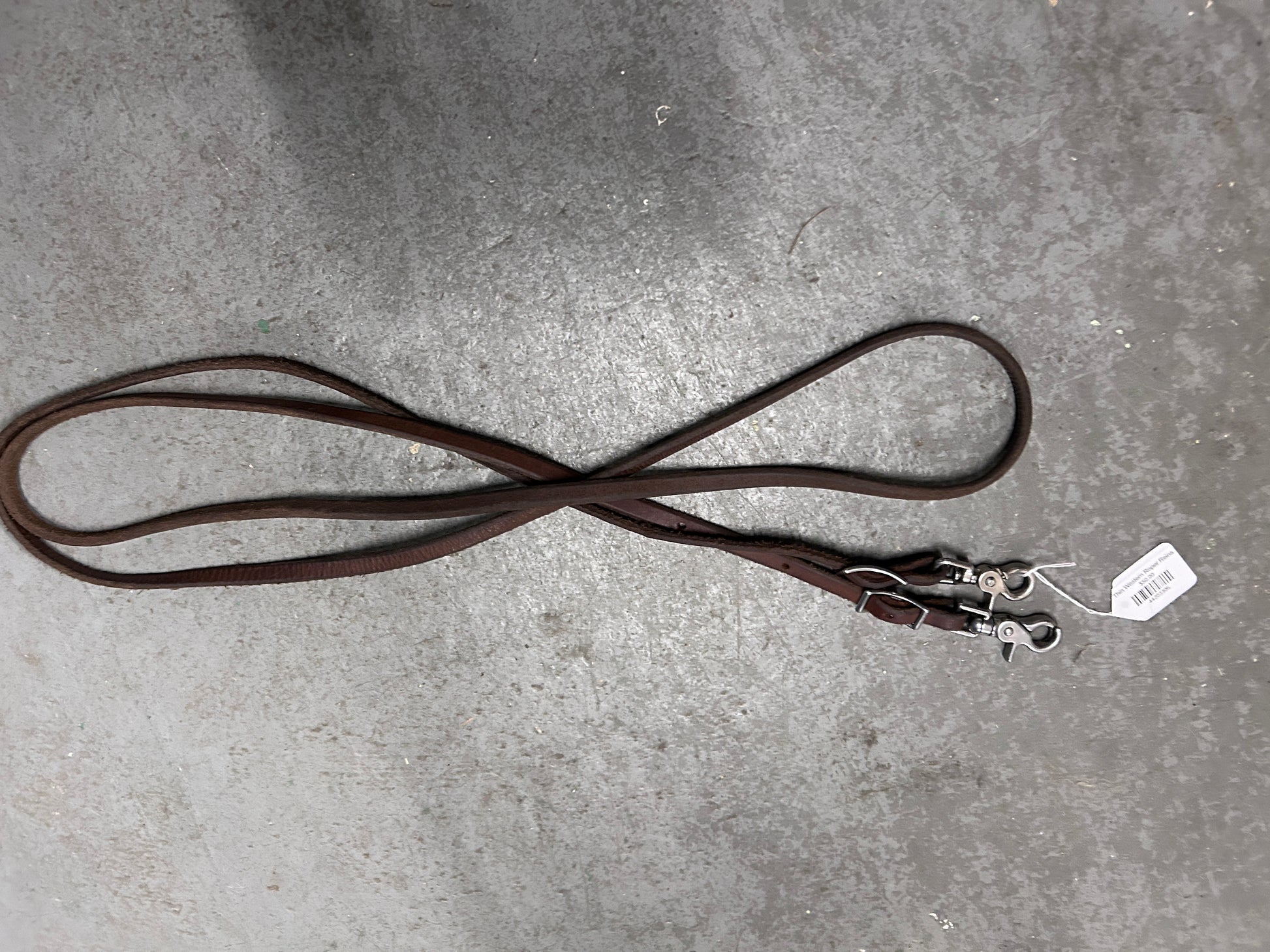Thin Western Roper Reins-Western Reins-Consignment-Evolution Equestrian Co.