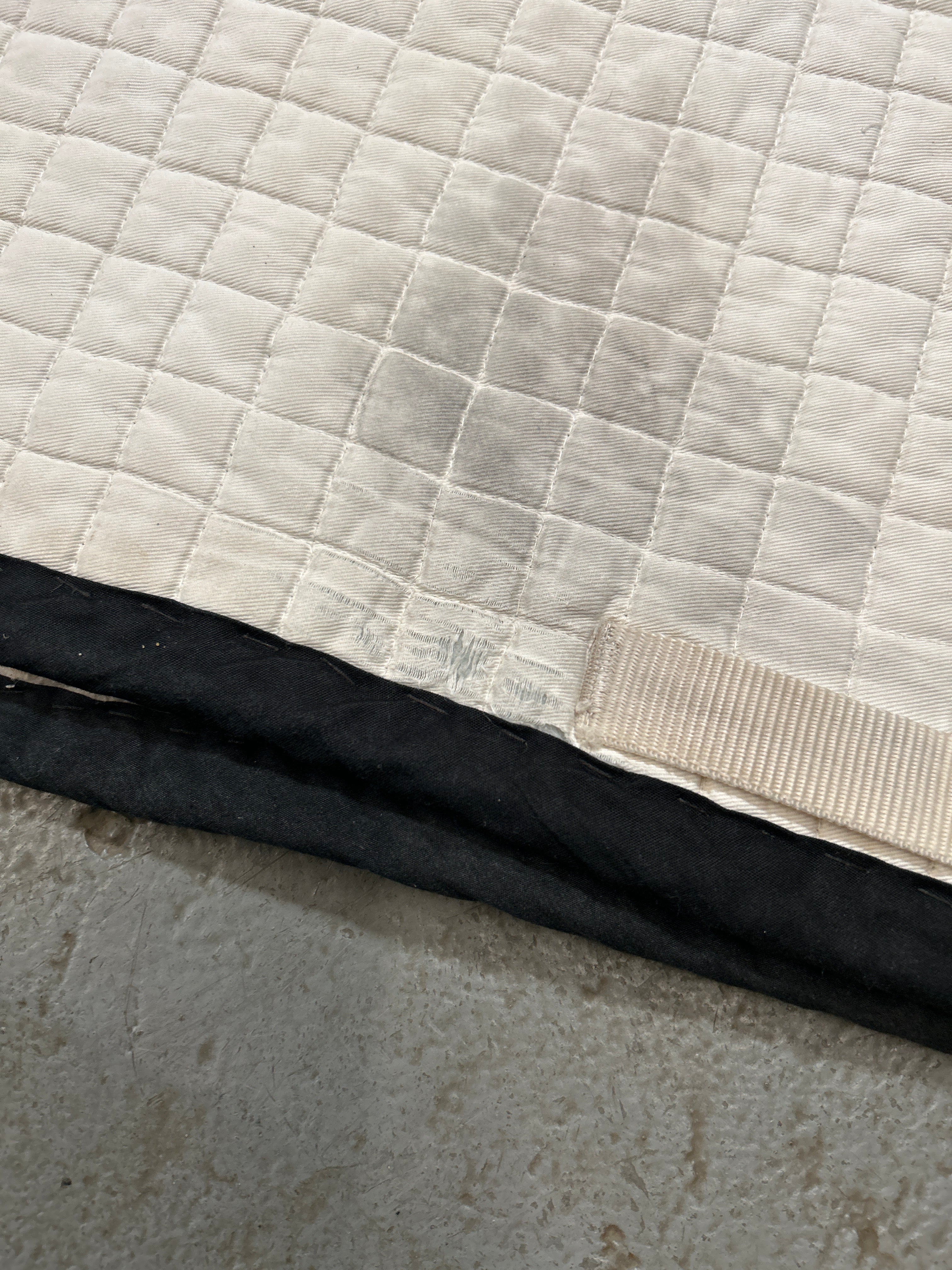 ThinLine Back on Track Dressage Saddle Pad-Dressage Saddle Pad-Consignment-Evolution Equestrian Co.