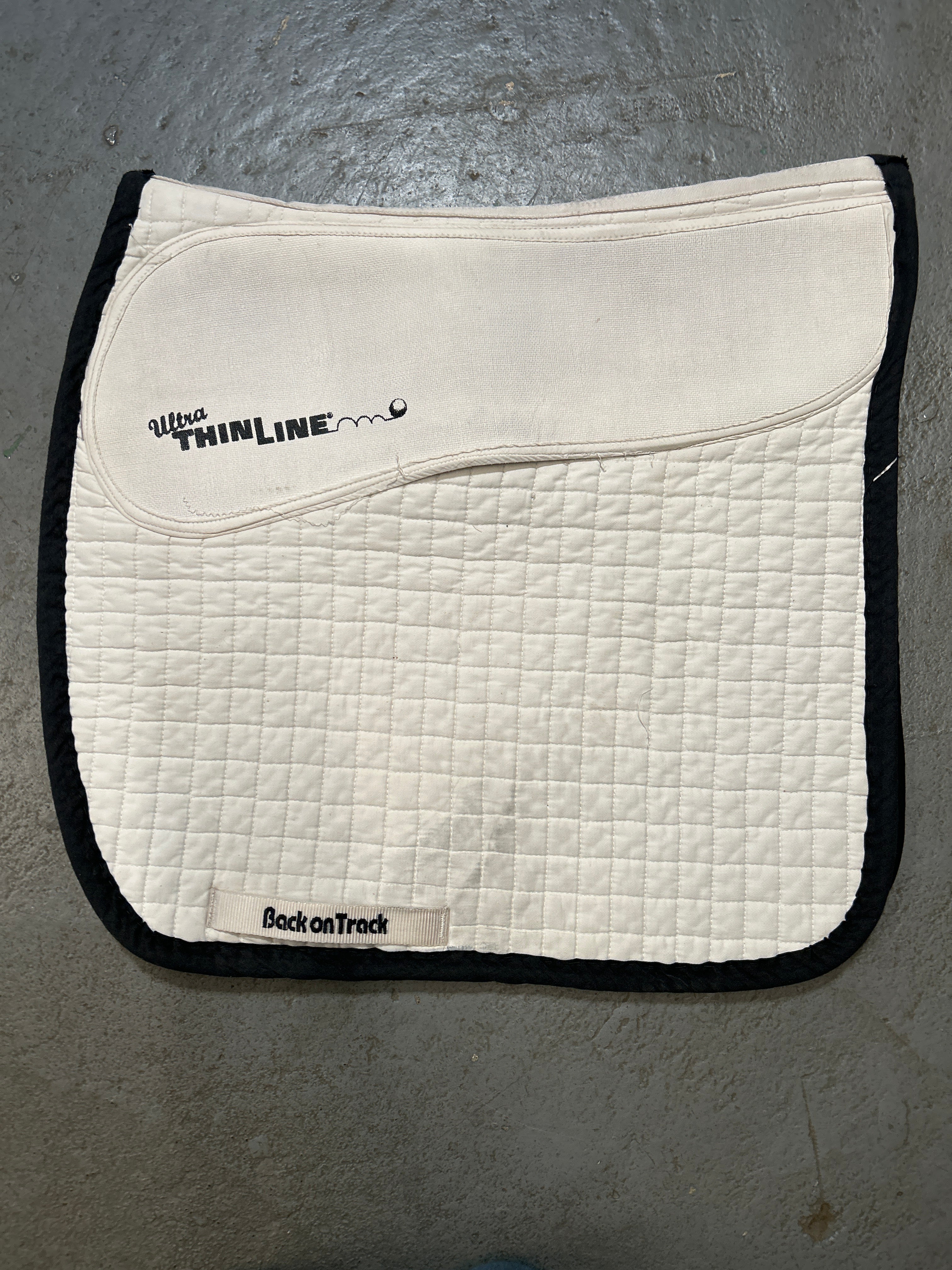 ThinLine Back on Track Dressage Saddle Pad-Dressage Saddle Pad-Consignment-Evolution Equestrian Co.