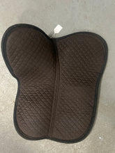 Load image into Gallery viewer, ThinLine Trifecta Cotton Brown Half Pad-English Saddle Pad-Consignment-Evolution Equestrian Co.
