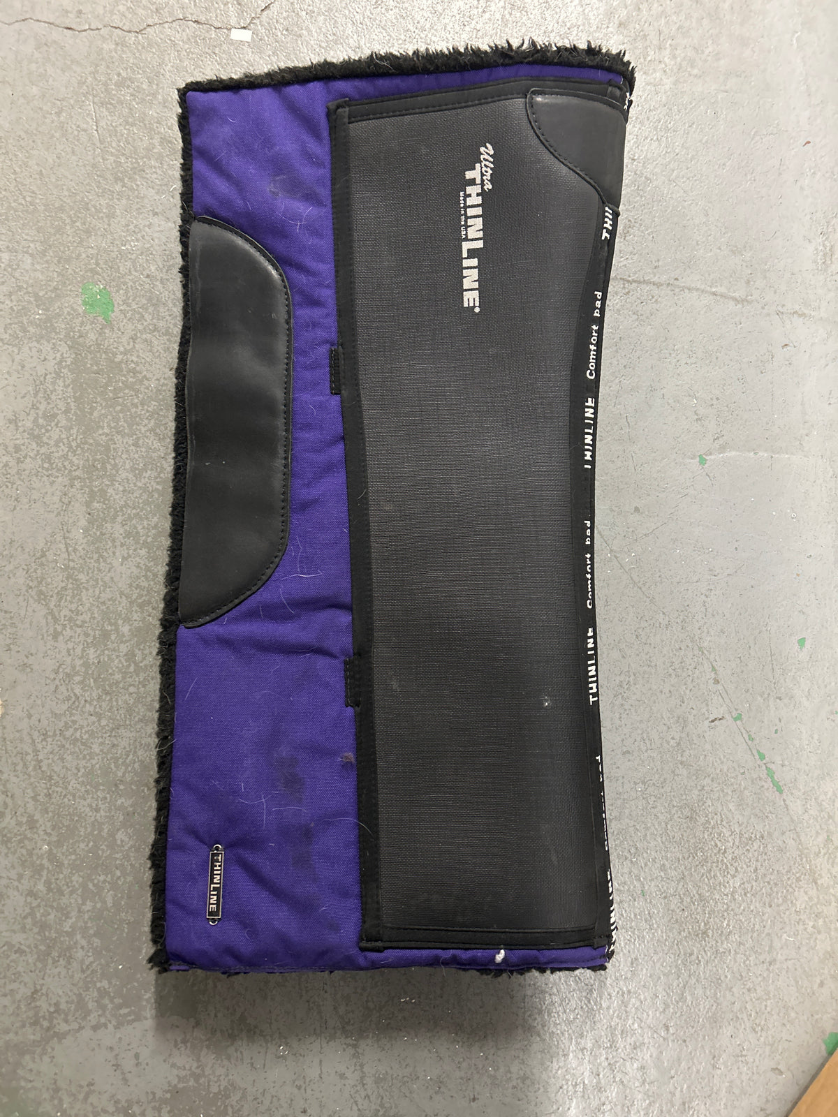 Thinline Western Ranch Saddle Pad Purple 30" x 30"