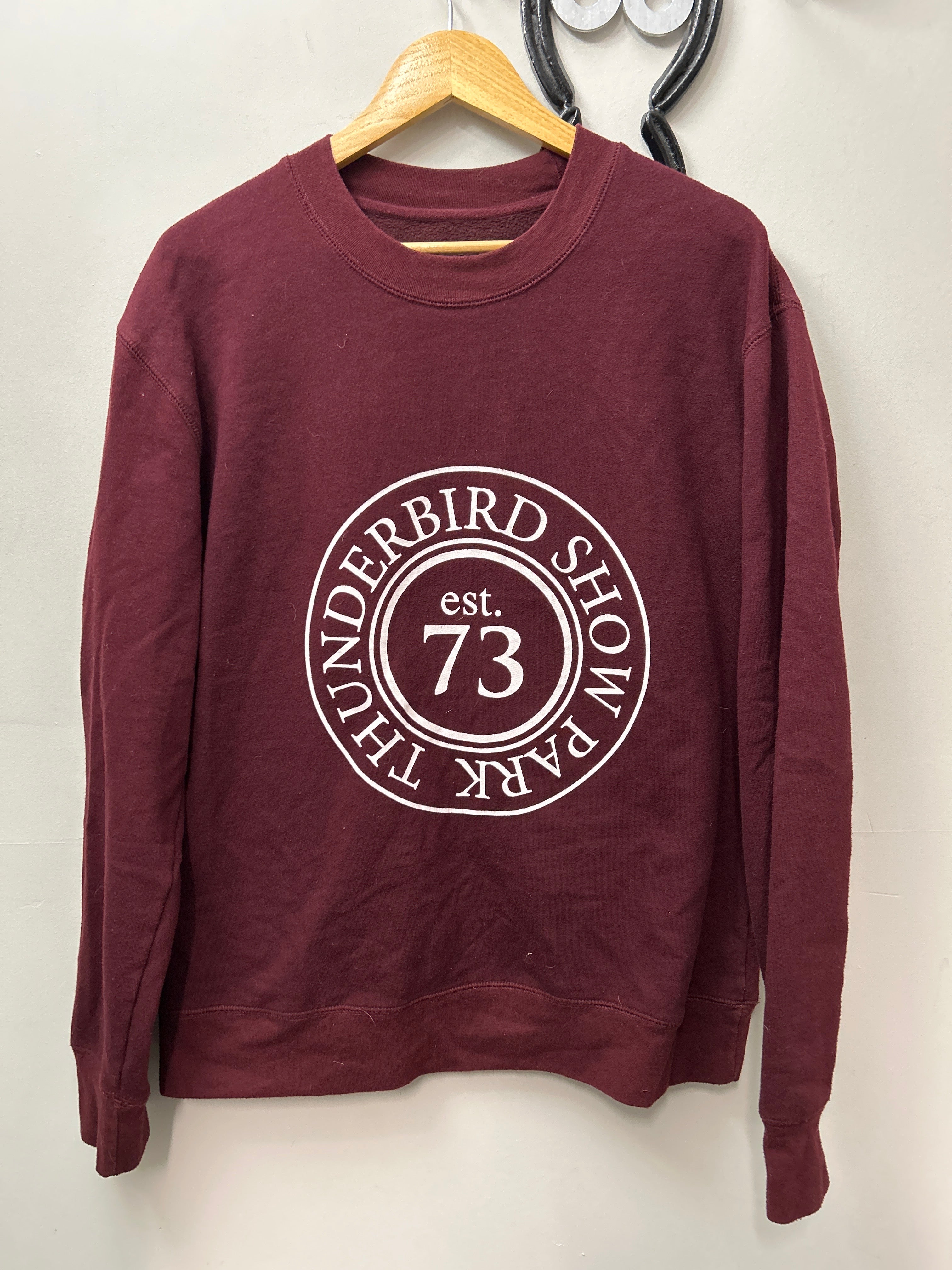 Thunderbird Show Park Sweatshirt Large-Sweatershirt-Consignment-Evolution Equestrian Co.