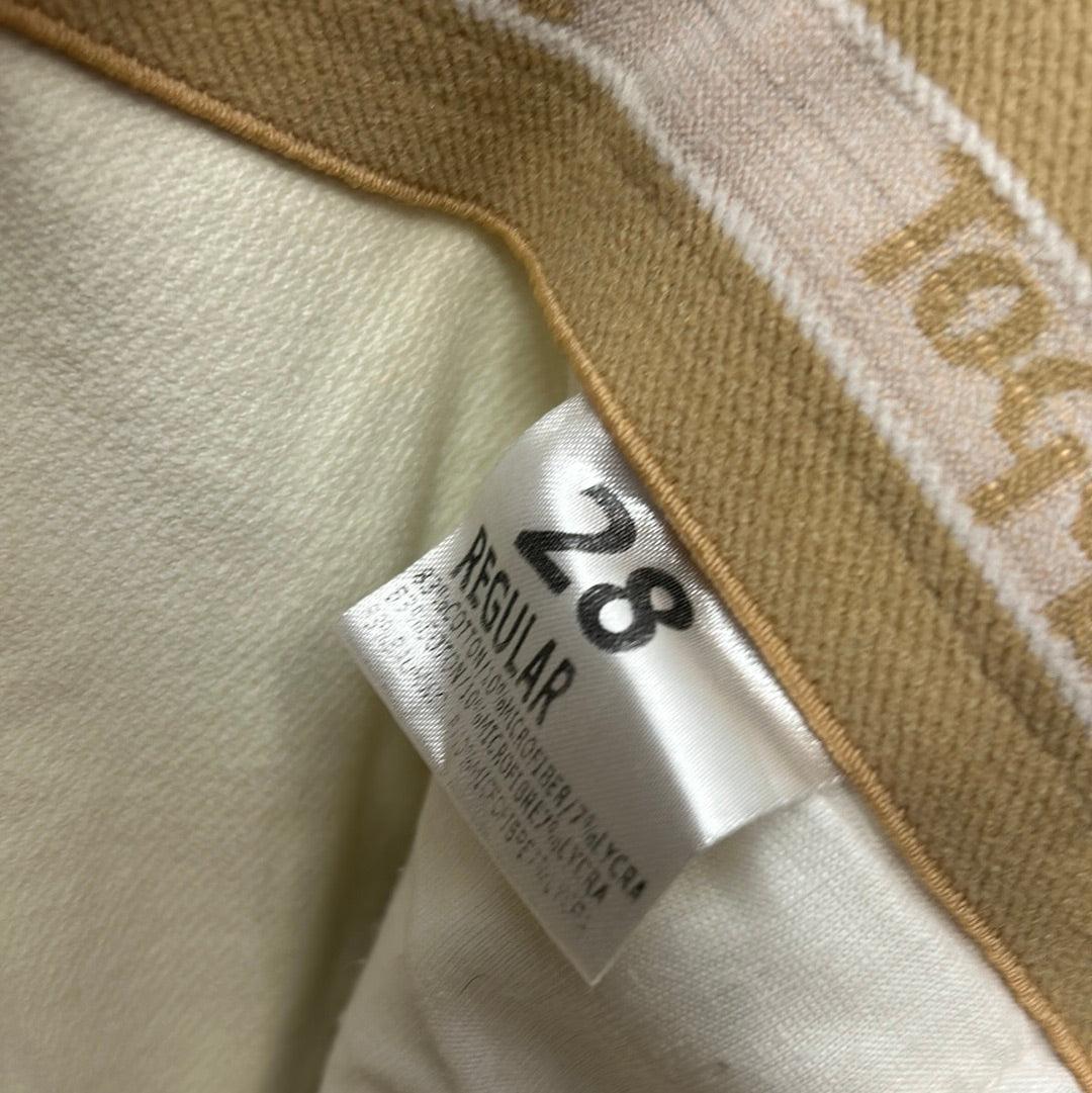 Toggi White Knee Patch Breeches 28-Breeches-Consignment-Evolution Equestrian Co.