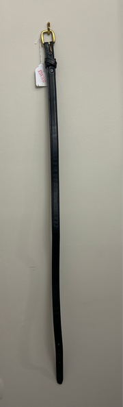 Tory Black Leather Belt 30-Belt-Consignment-Evolution Equestrian Co.