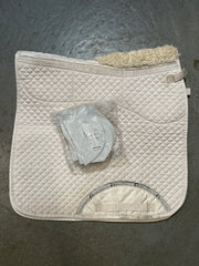 Total Saddle Fit Shimmable Dressage Saddle Pad-Dressage Saddle Pad-Consignment-Evolution Equestrian Co.