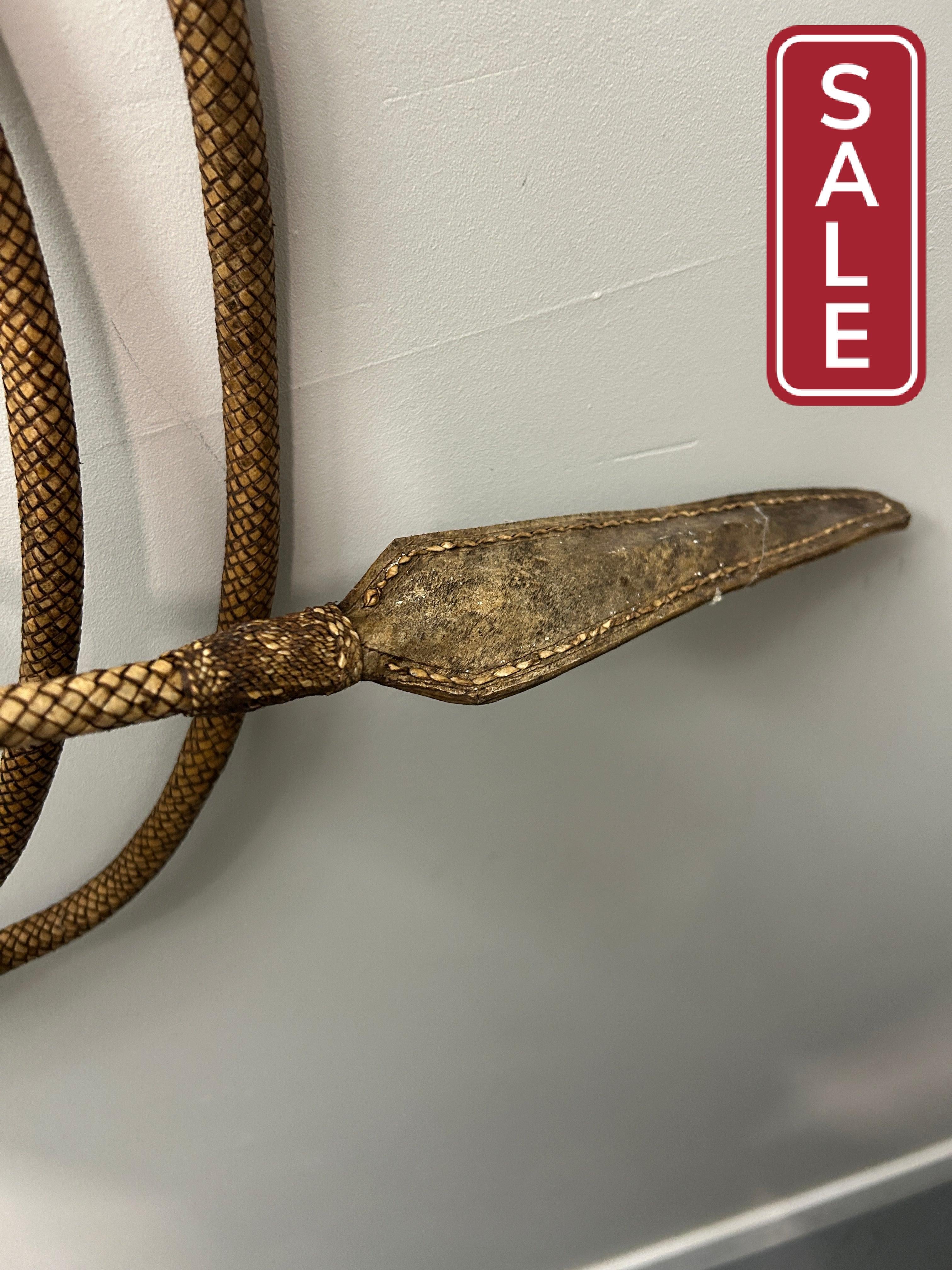 Traditional Peruvian Paso Rawhide Bridle with Roller Bit-Western Headstall-Consignment-Evolution Equestrian Co.