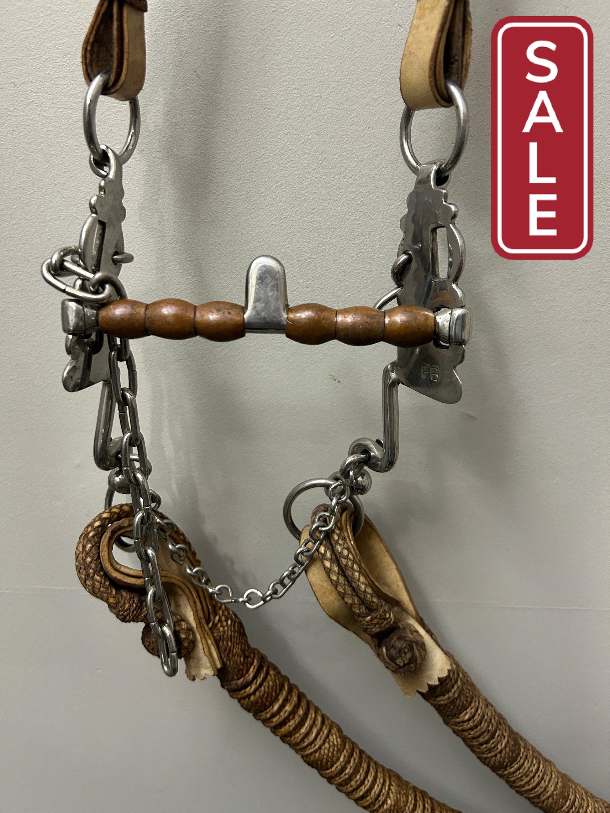 Traditional Peruvian Paso Rawhide Bridle with Roller Bit-Western Headstall-Consignment-Evolution Equestrian Co.