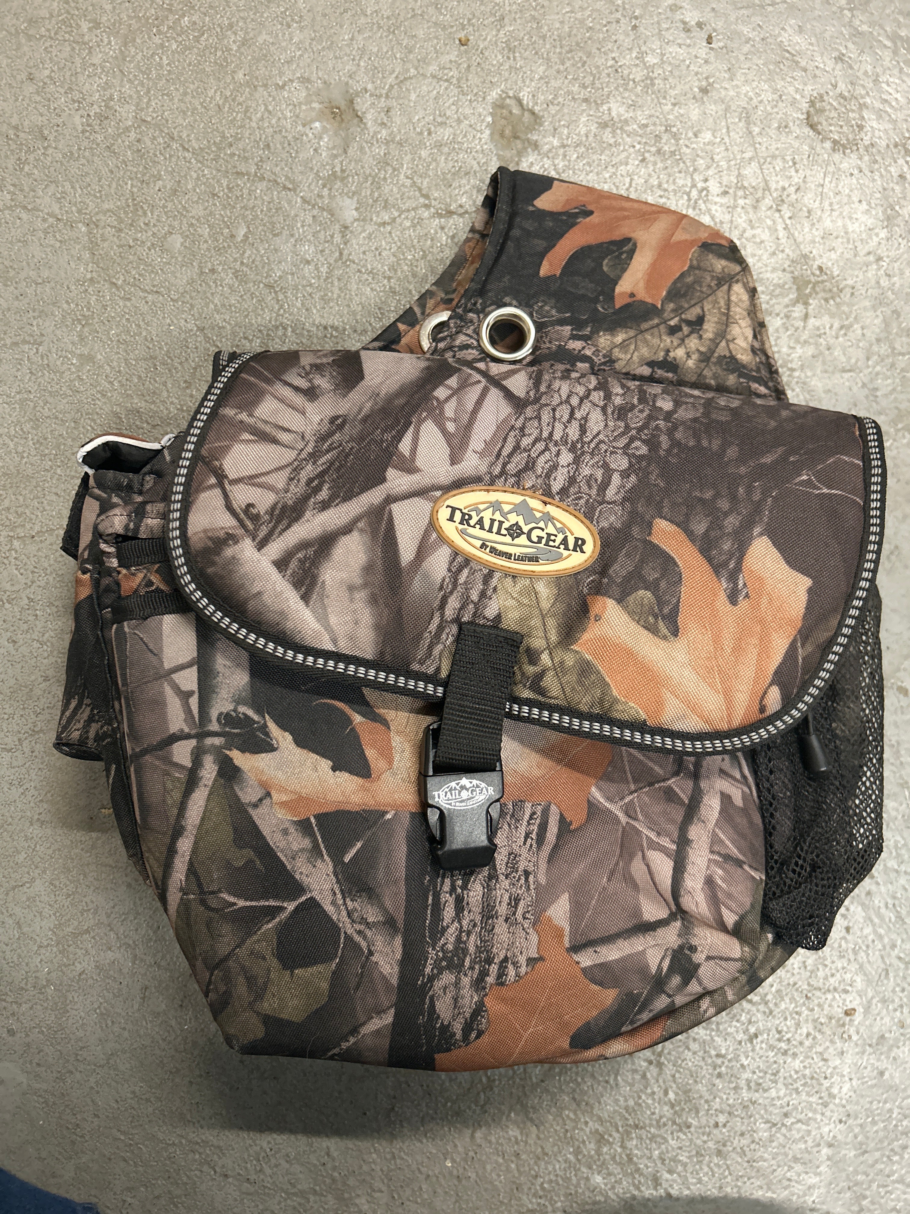 Trail Gear Western Saddle Bags-Western Tack-Consignment-Evolution Equestrian Co.