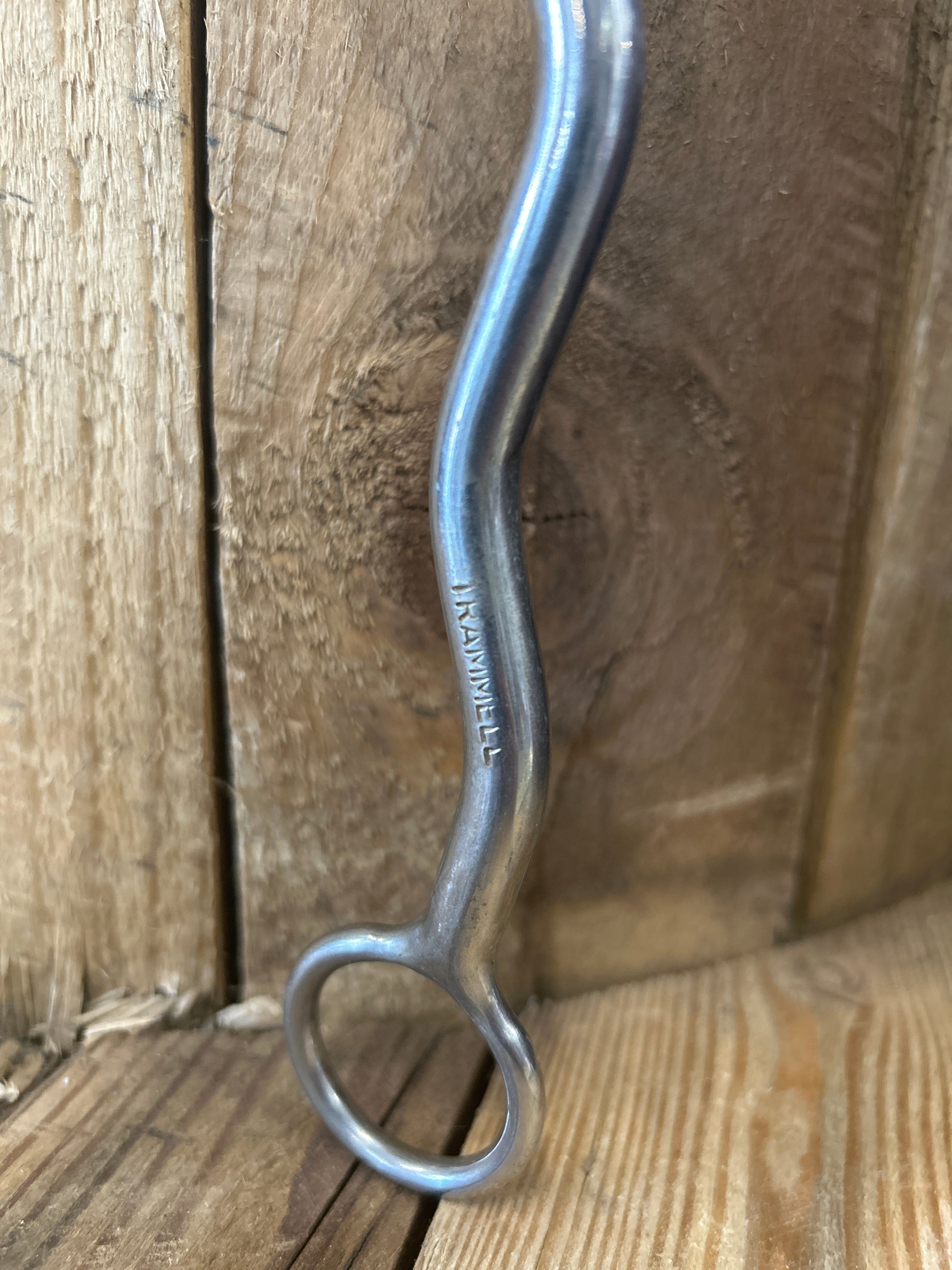 Trammell Western Copper Curb Bit 5"-Bit-Consignment-Evolution Equestrian Co.