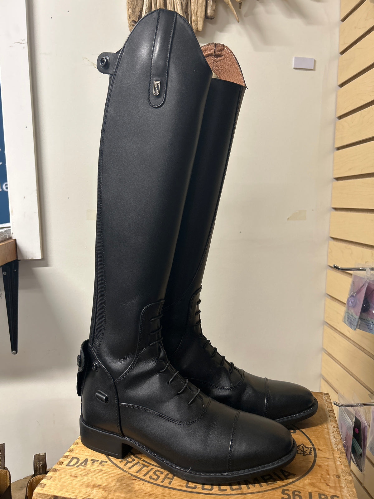 Treadstep Ireland Donatello Junior S Slim Tall Boots 7.5-Riding Boots-Consignment-Evolution Equestrian Co.