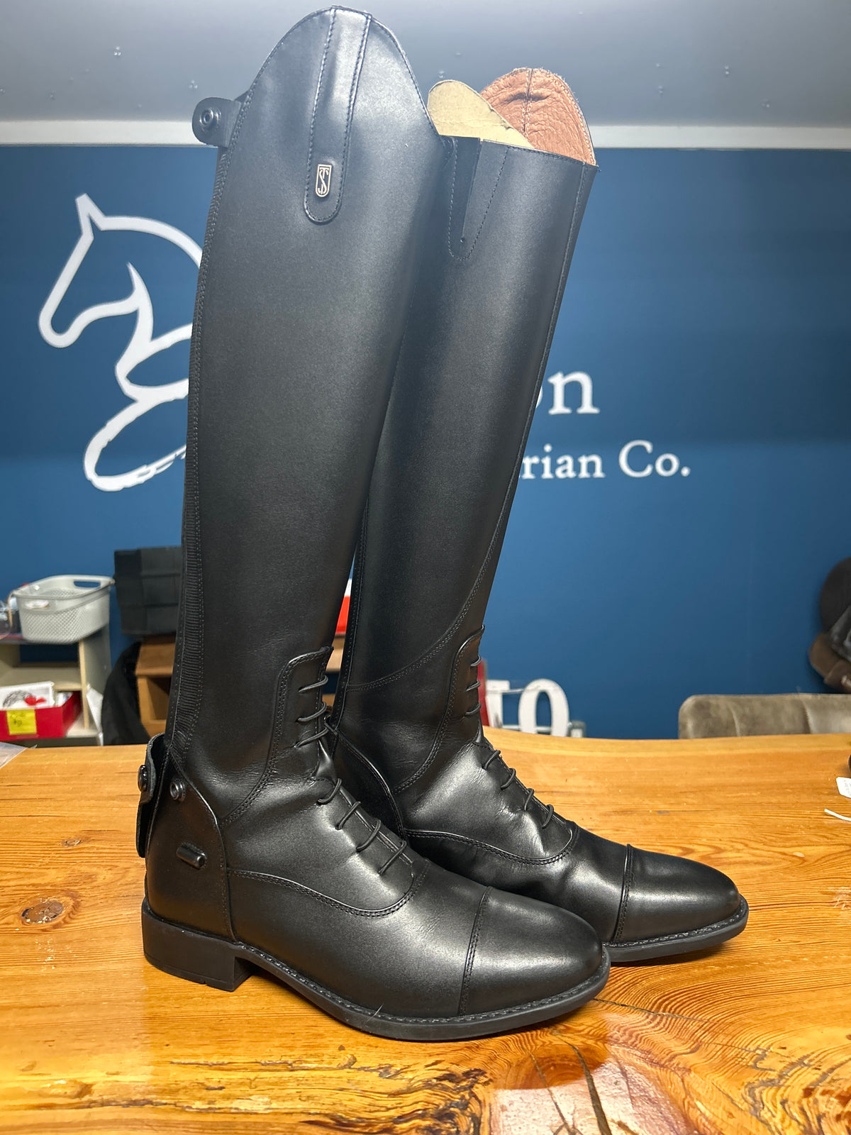 Treadstep Ireland Donatello Junior S Slim Tall Boots 7.5-Riding Boots-Consignment-Evolution Equestrian Co.