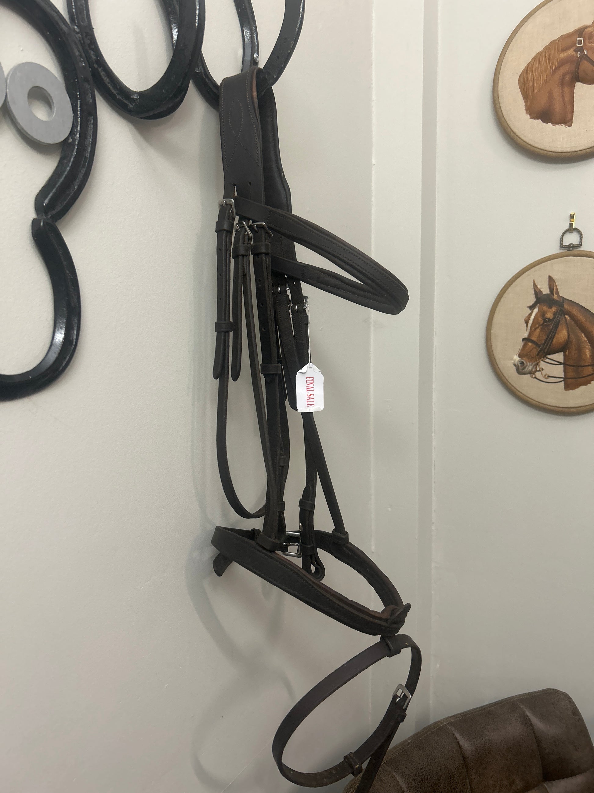 Treadstone English Bridle with Flash-Bridle-Consignment-Evolution Equestrian Co.