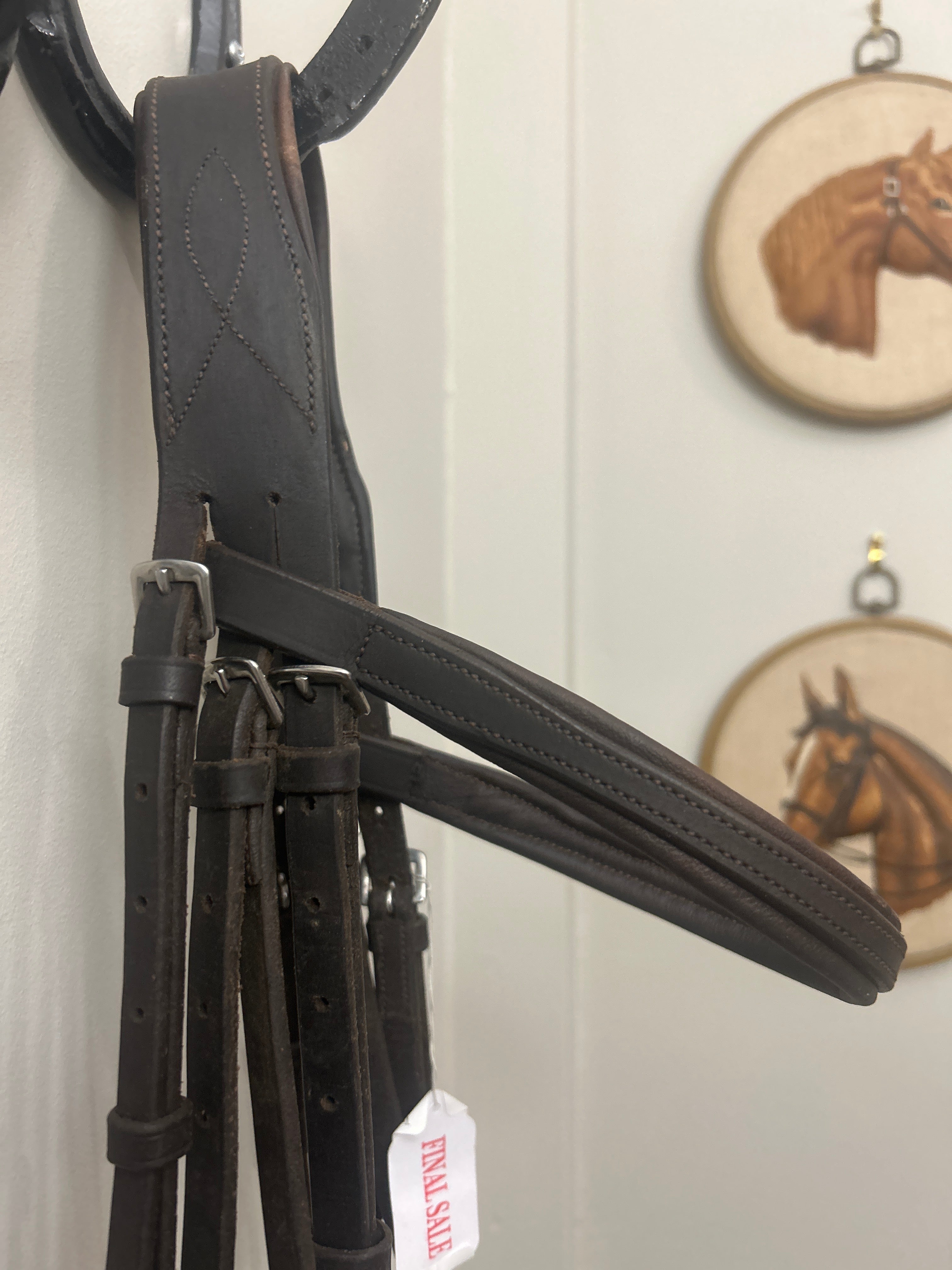 Treadstone English Bridle with Flash-Bridle-Consignment-Evolution Equestrian Co.
