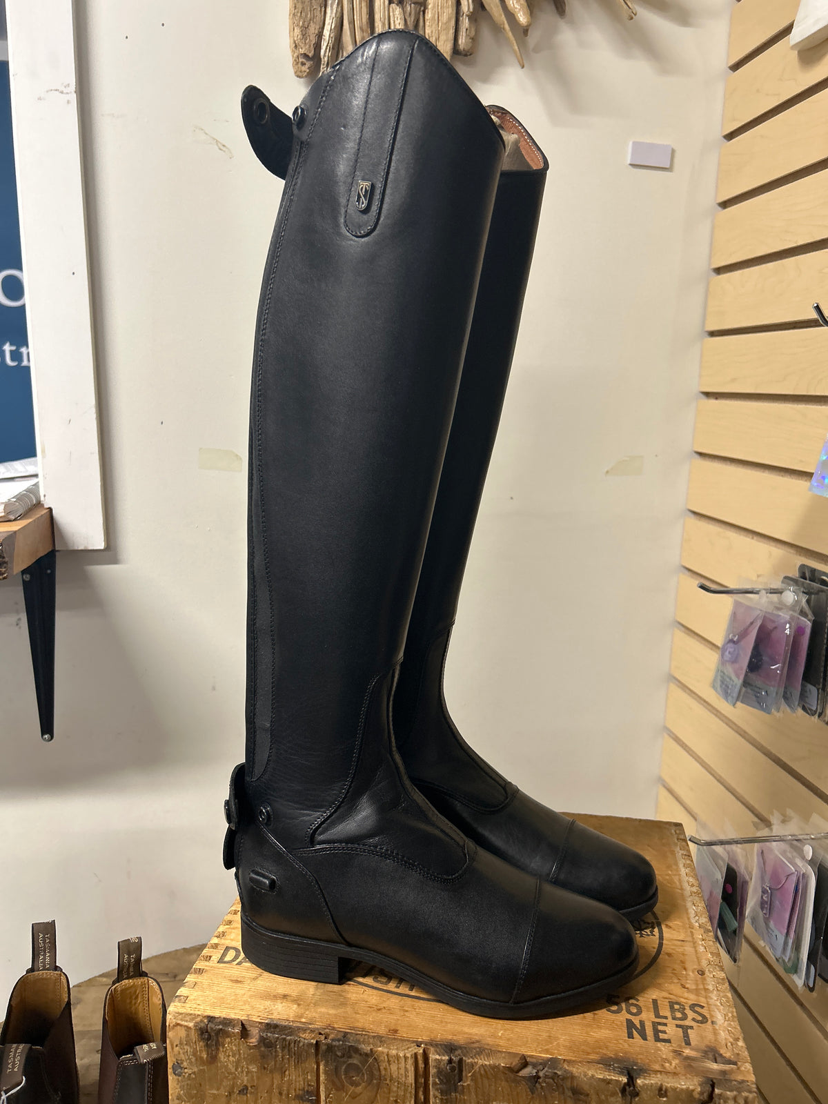 Tredstep Donatello III Dress Boots Tall Slim 6.5-Riding Boots-Consignment-Evolution Equestrian Co.