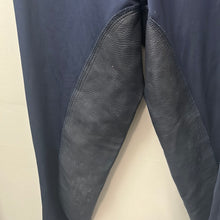 Load image into Gallery viewer, Tropical Rider Riding Tights Navy Medium-Riding Clothes-Consignment-Evolution Equestrian Co.
